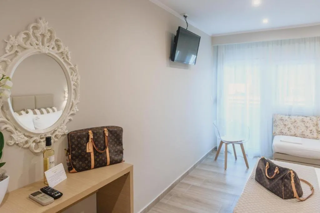 Photo of the whole room in Ammos Beach Seaside Luxury Suites Hotel