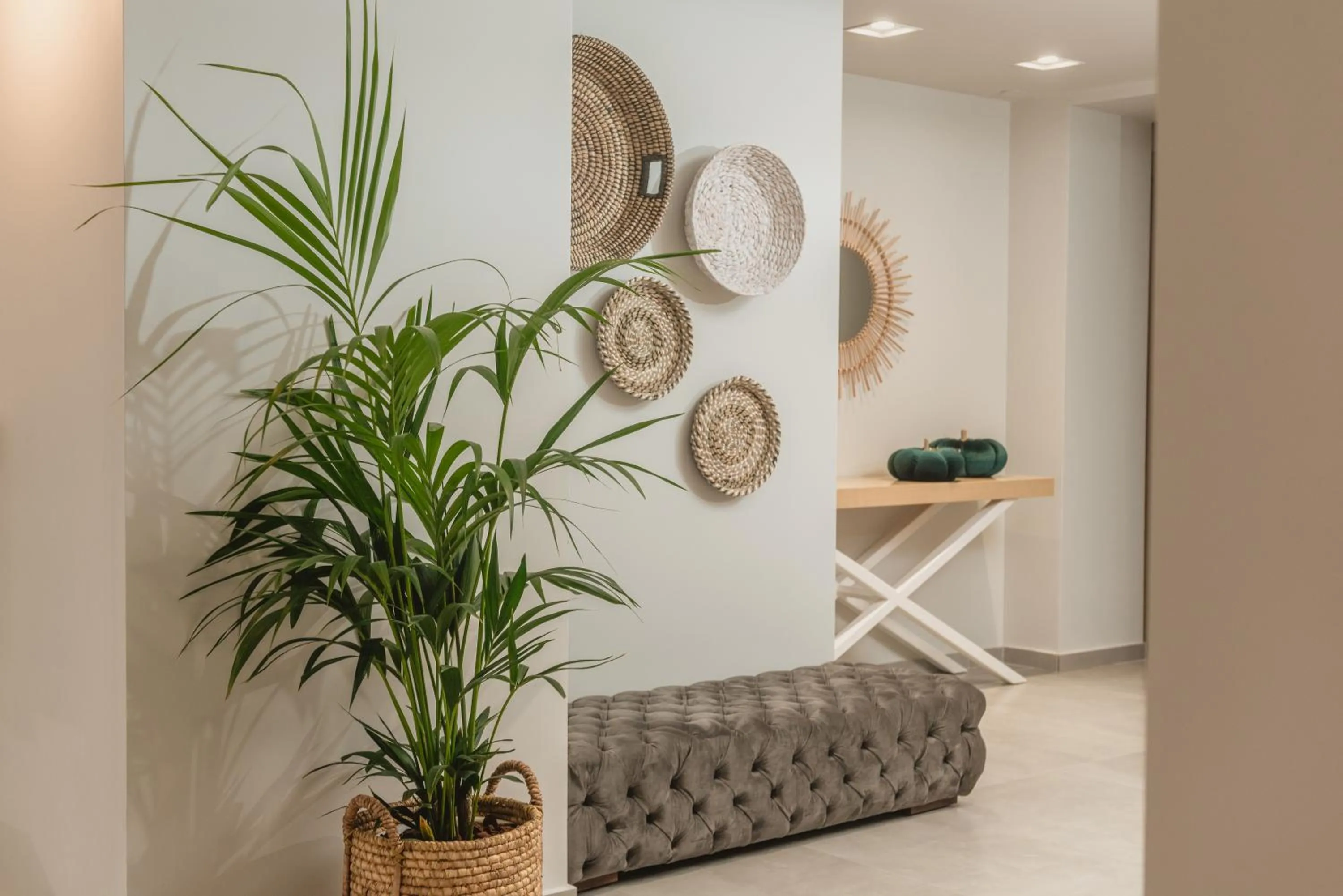 Lobby or reception in Ammos Beach Seaside Luxury Suites Hotel