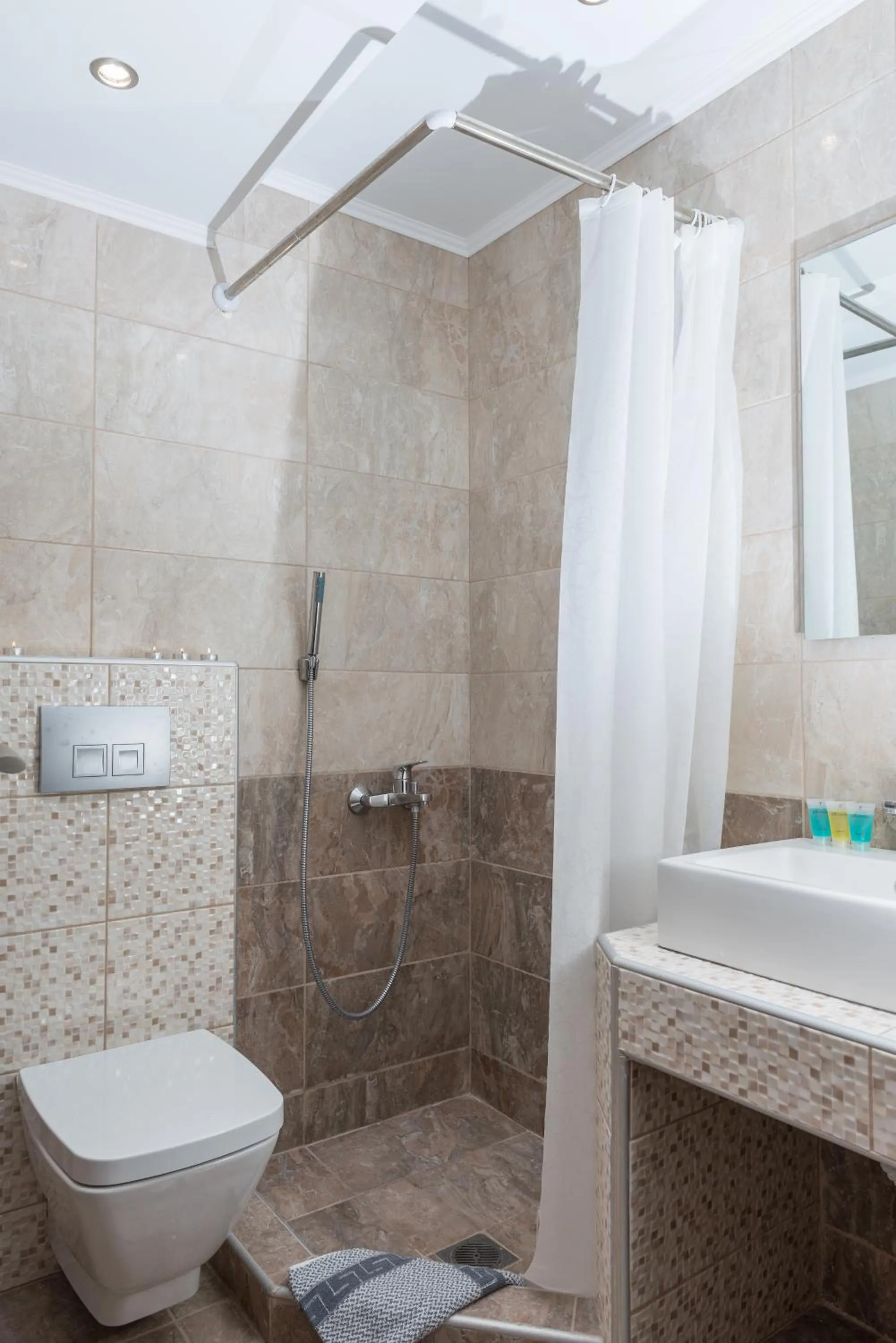 Bathroom in Ammos Beach Seaside Luxury Suites Hotel