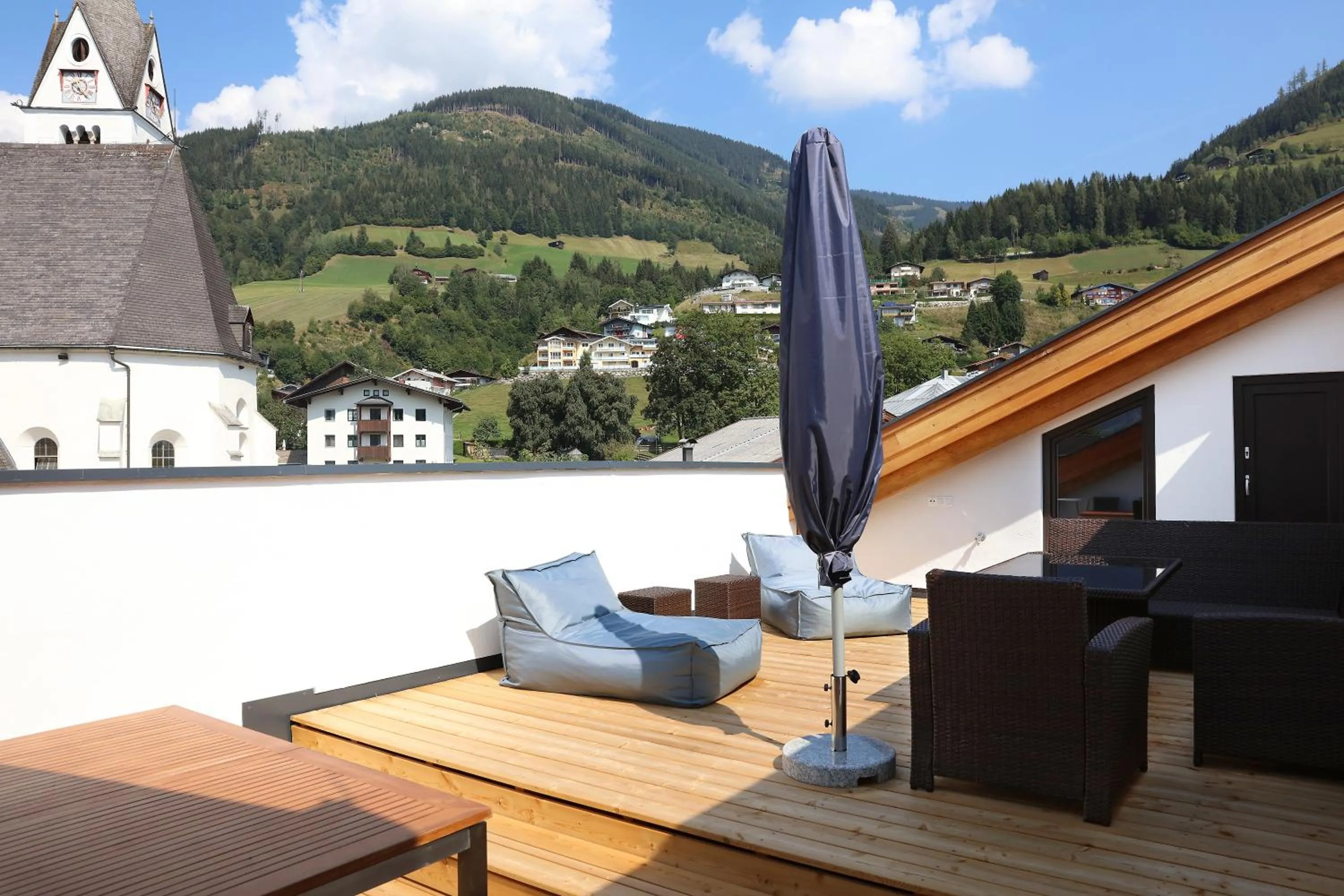 Balcony/Terrace in Tauernsuites Mitterwirt by ALPS RESORTS