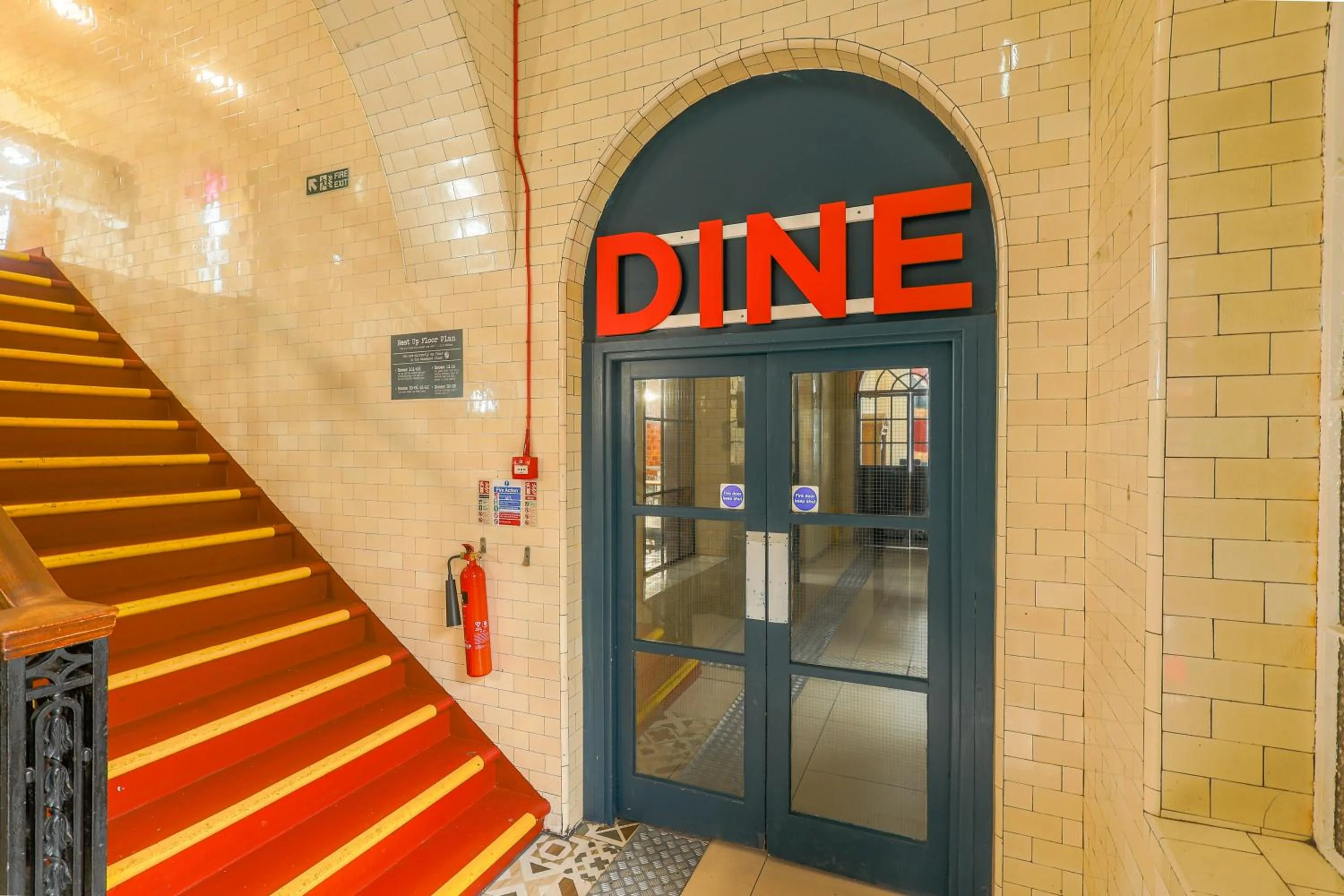 Dining area in Rest Up London