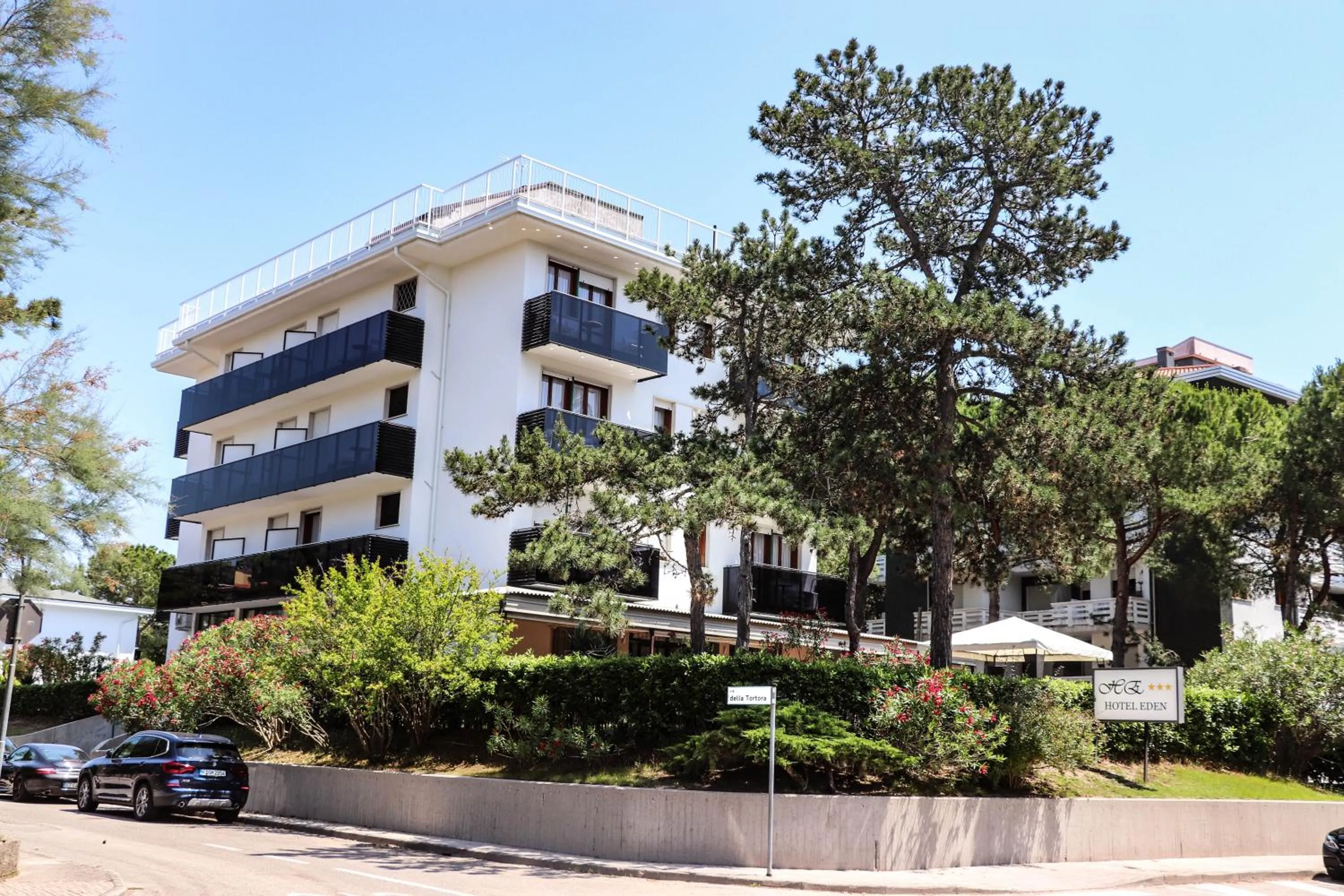 Property building in Hotel Eden