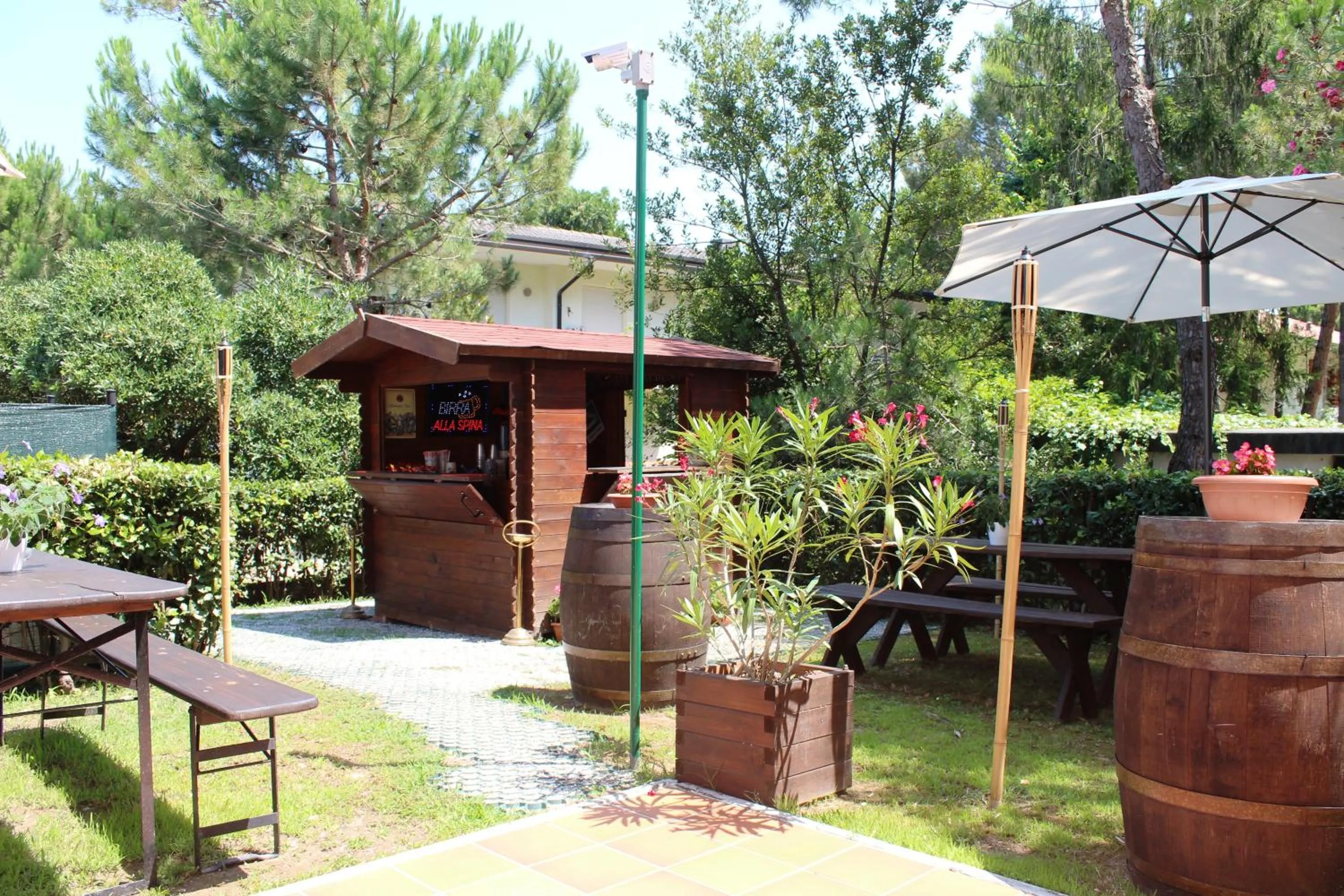 Garden in Hotel Eden