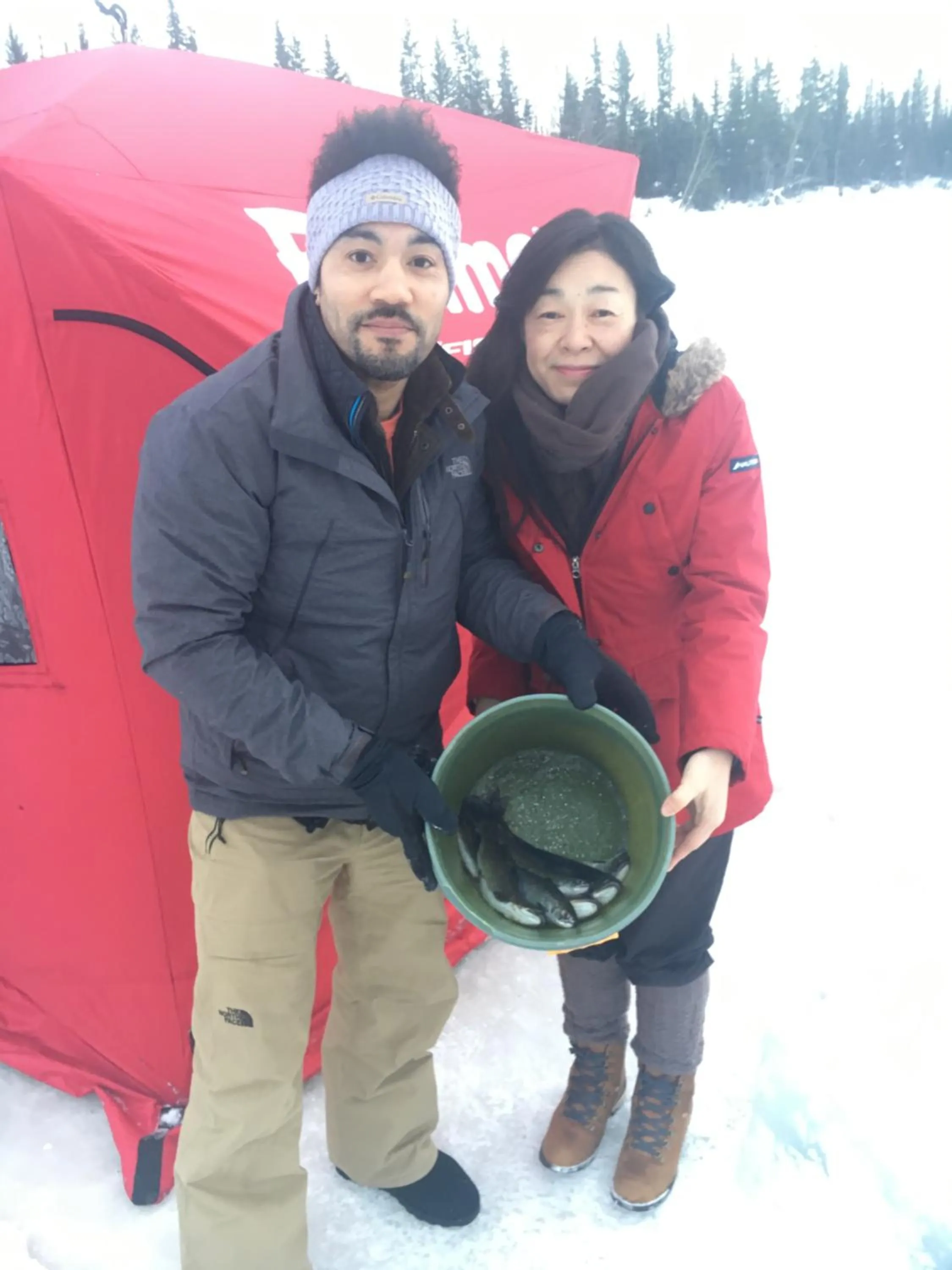 Alaska Log Cabins on the Pond