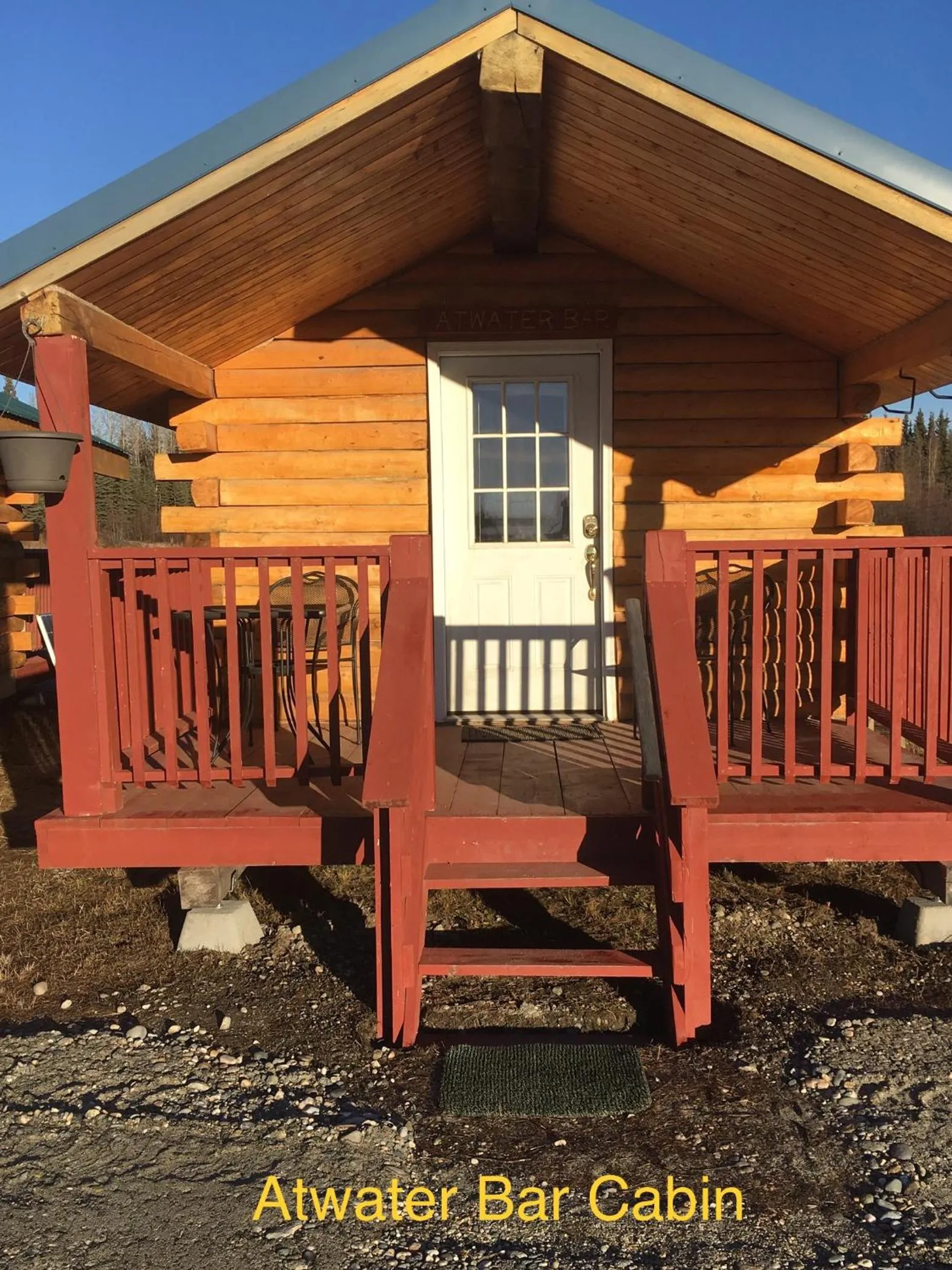 Alaska Log Cabins on the Pond