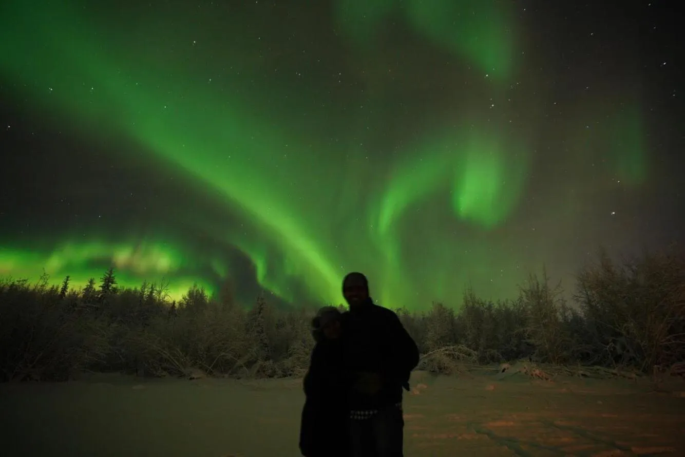 Alaska Log Cabins on the Pond