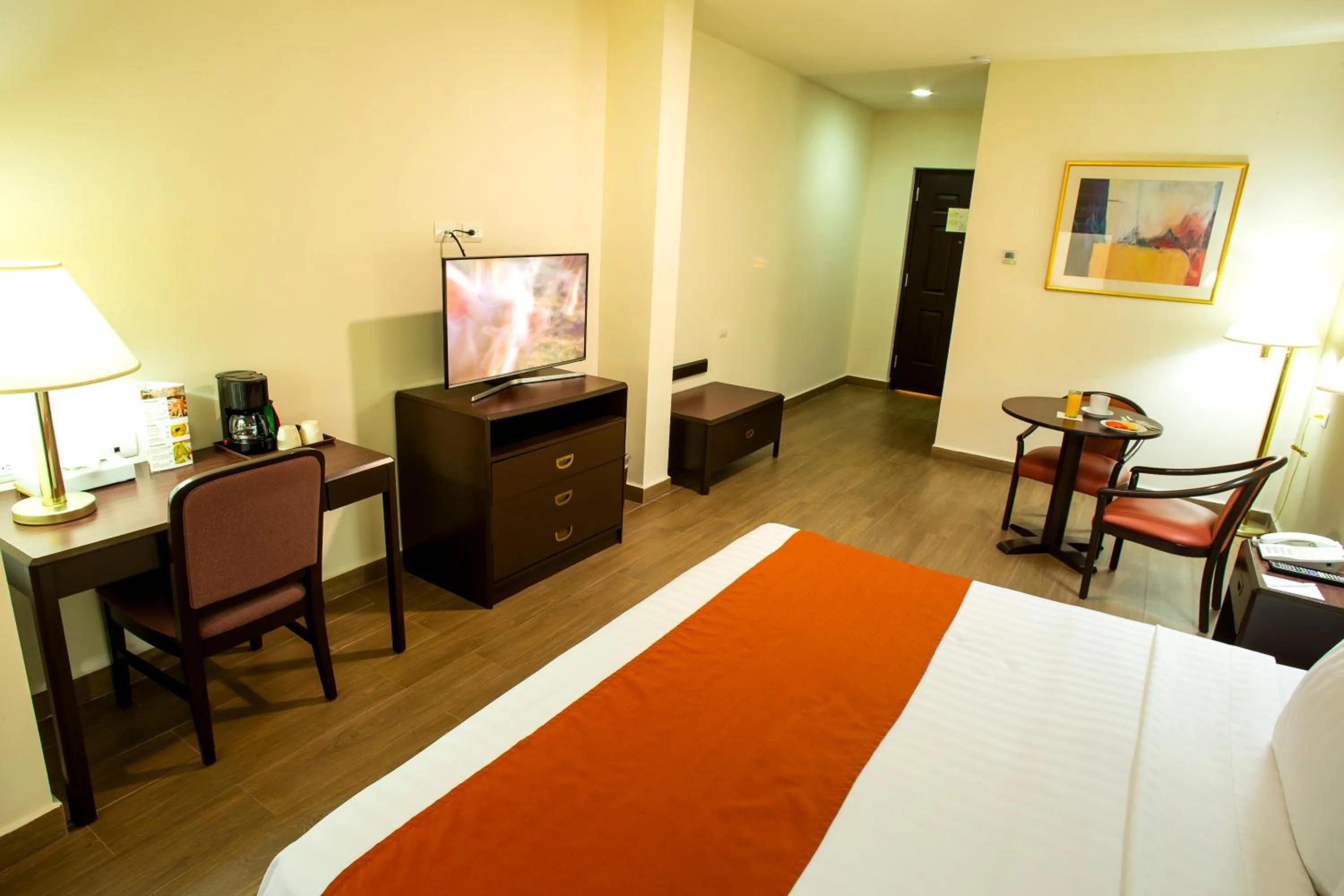 Bed in Hotel Plaza Calzada