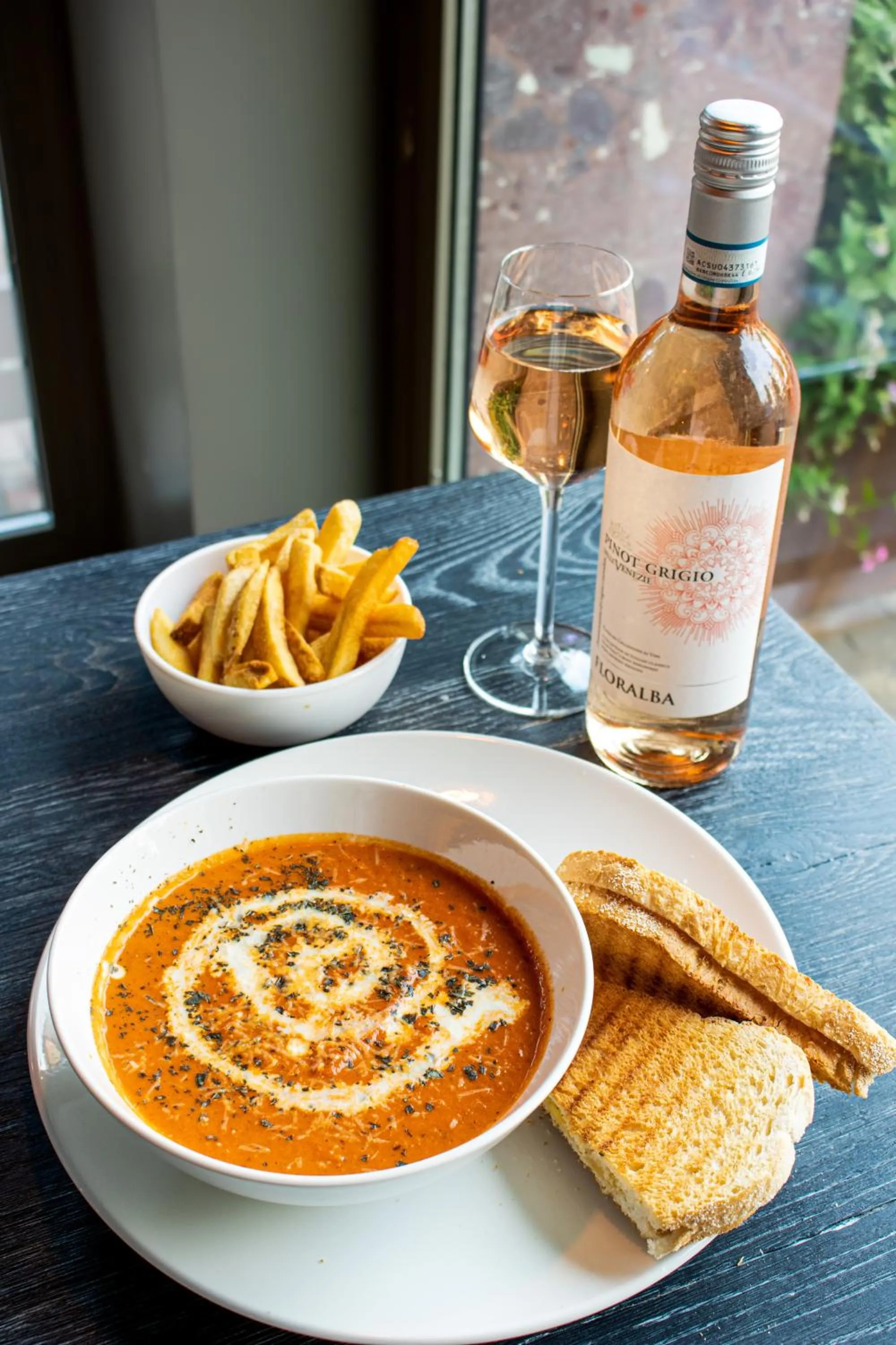 Lunch in Grand Hotel Downtown