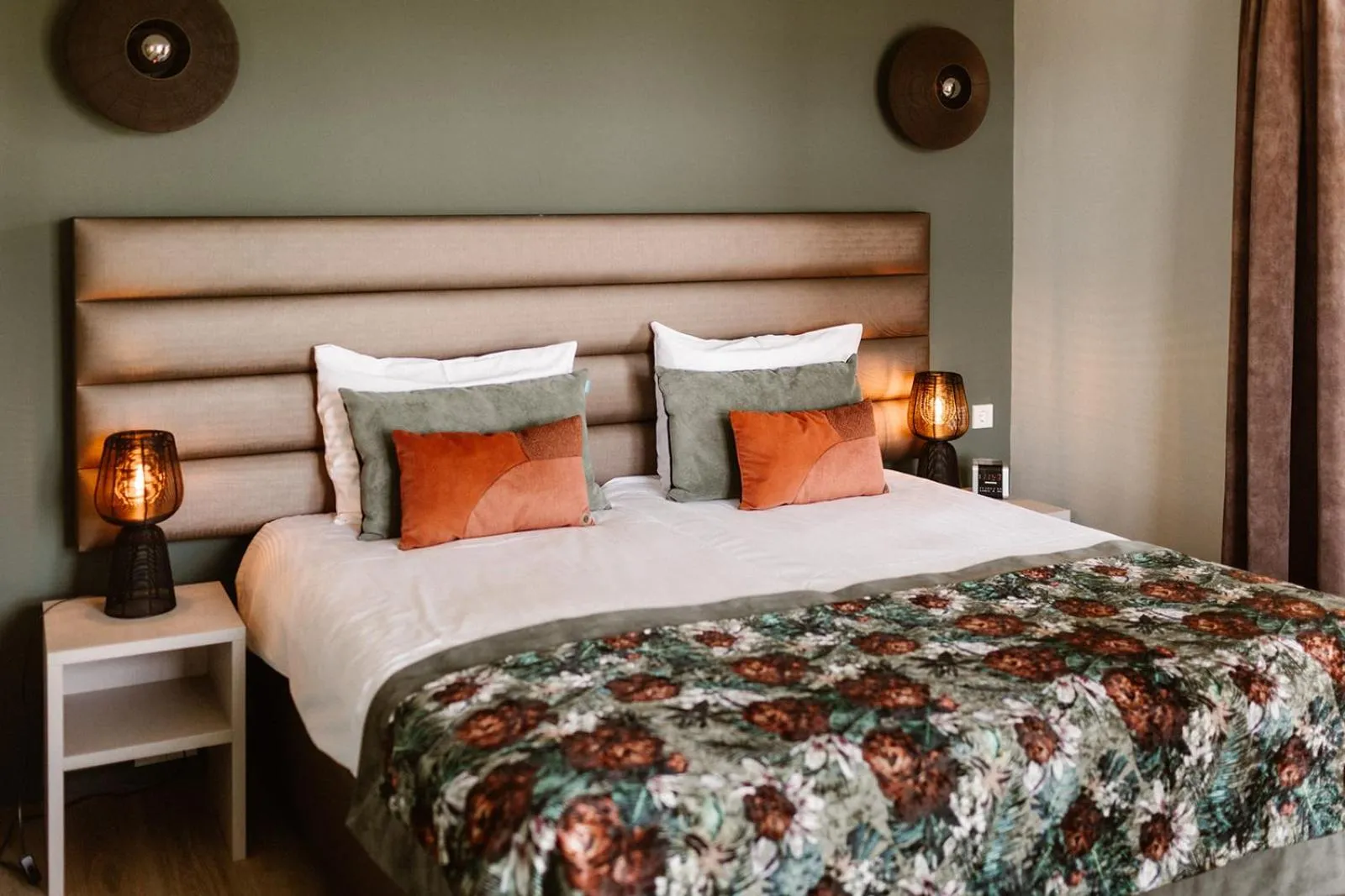 Bed in Hotel Restaurant Belvédère