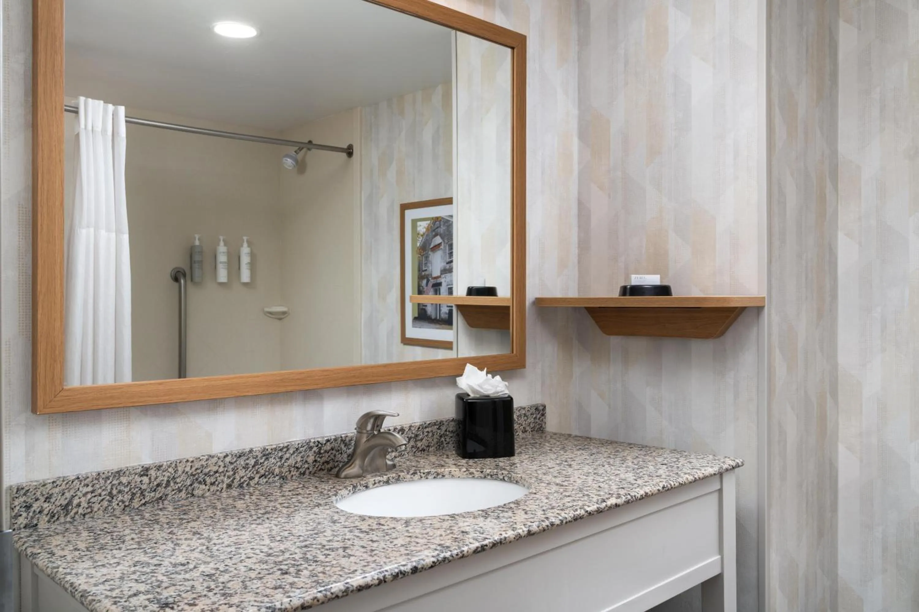 Bathroom in Hampton Inn Neptune