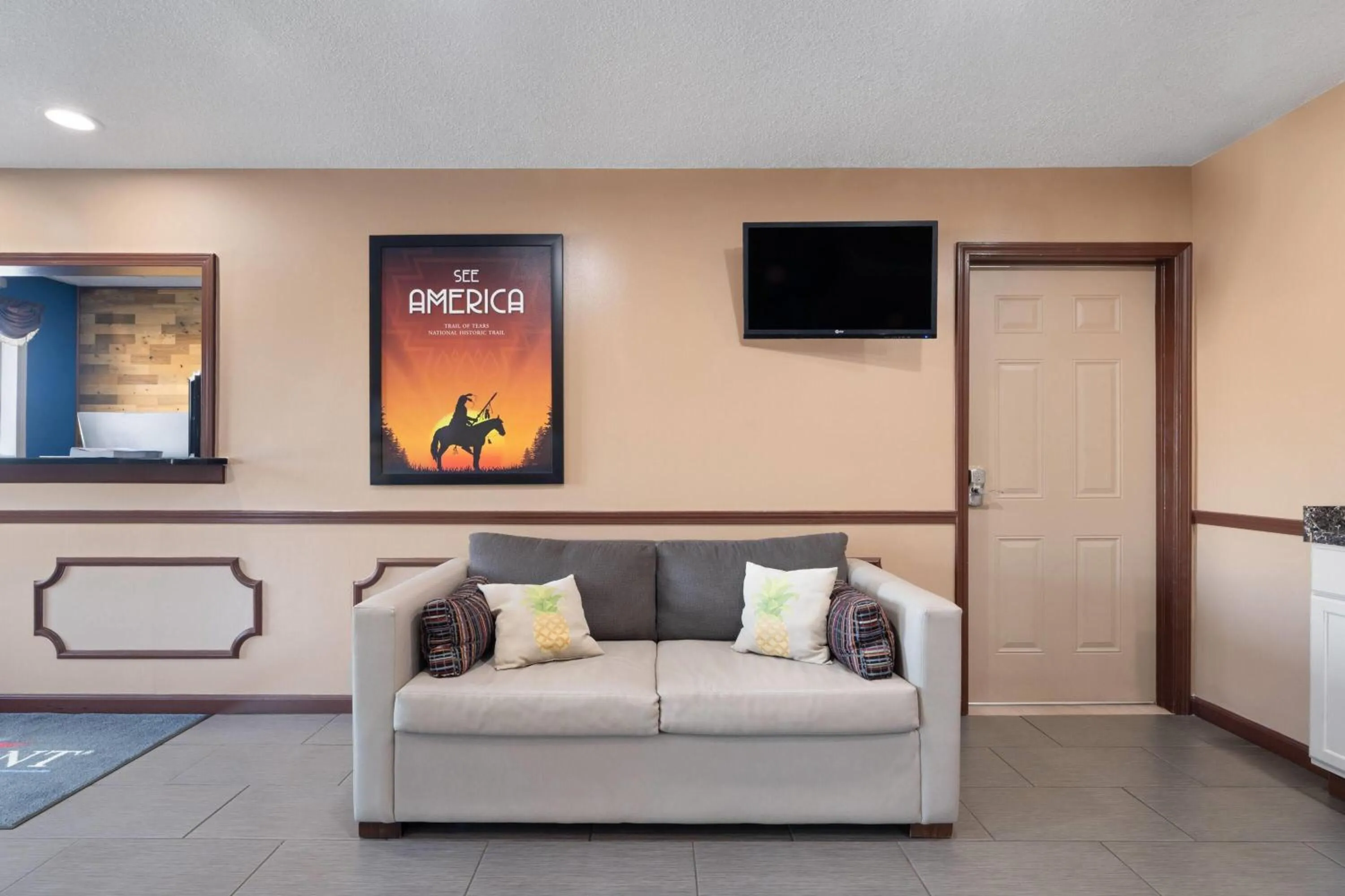 Lobby or reception in Baymont by Wyndham Commerce GA Near Tanger Outlets Mall