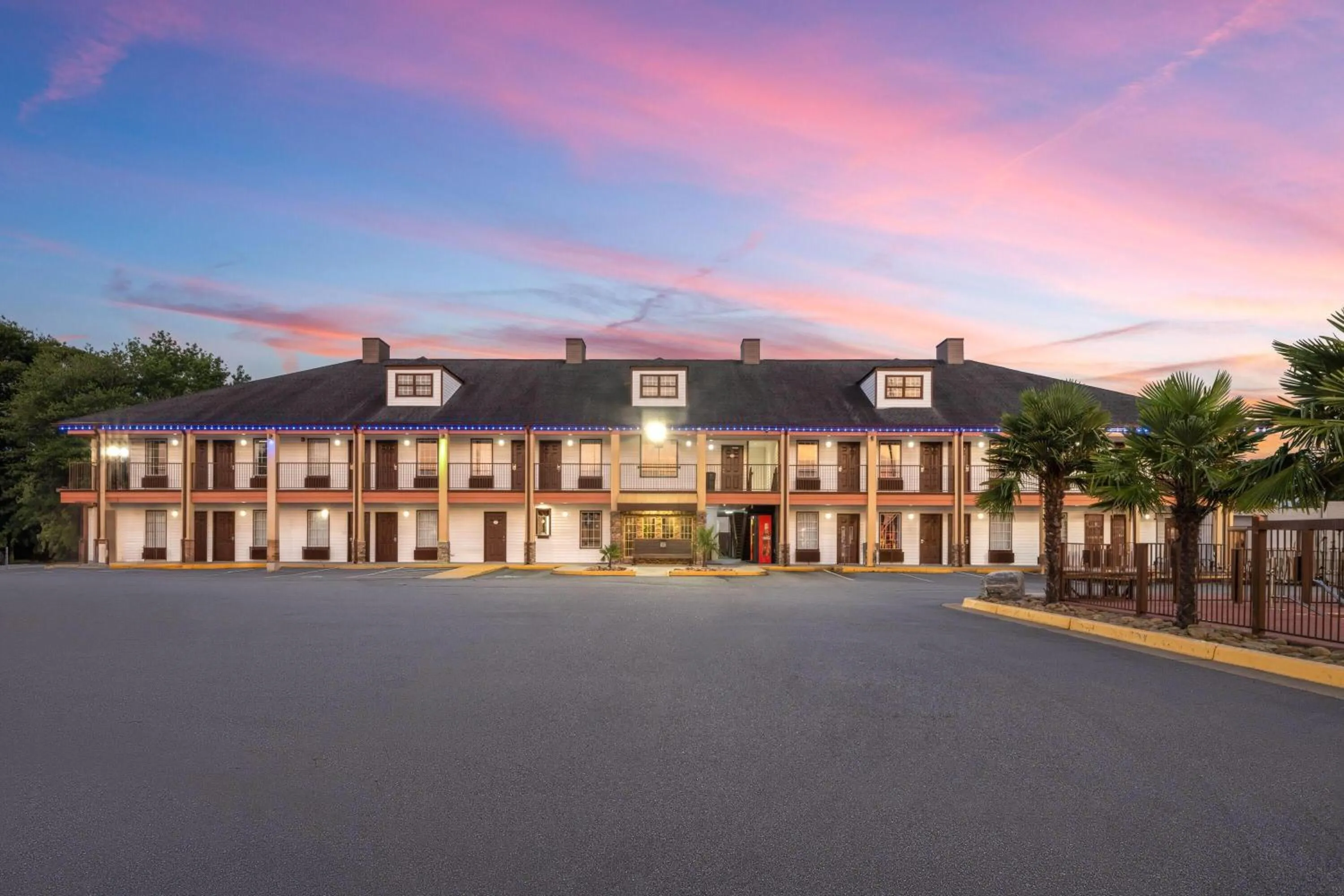 Property building in Baymont by Wyndham Commerce GA Near Tanger Outlets Mall