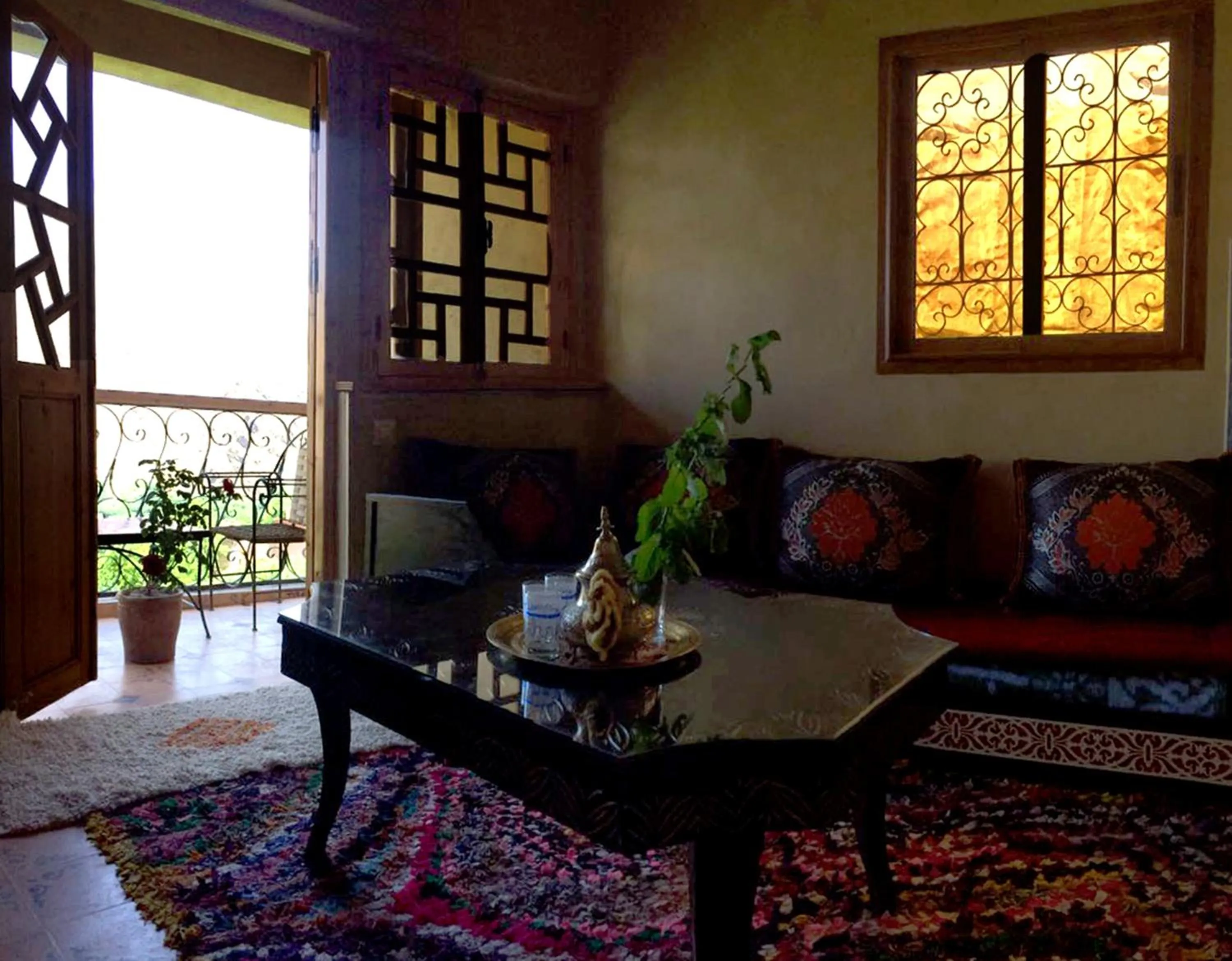 Seating area in Gite Tizi Mizik