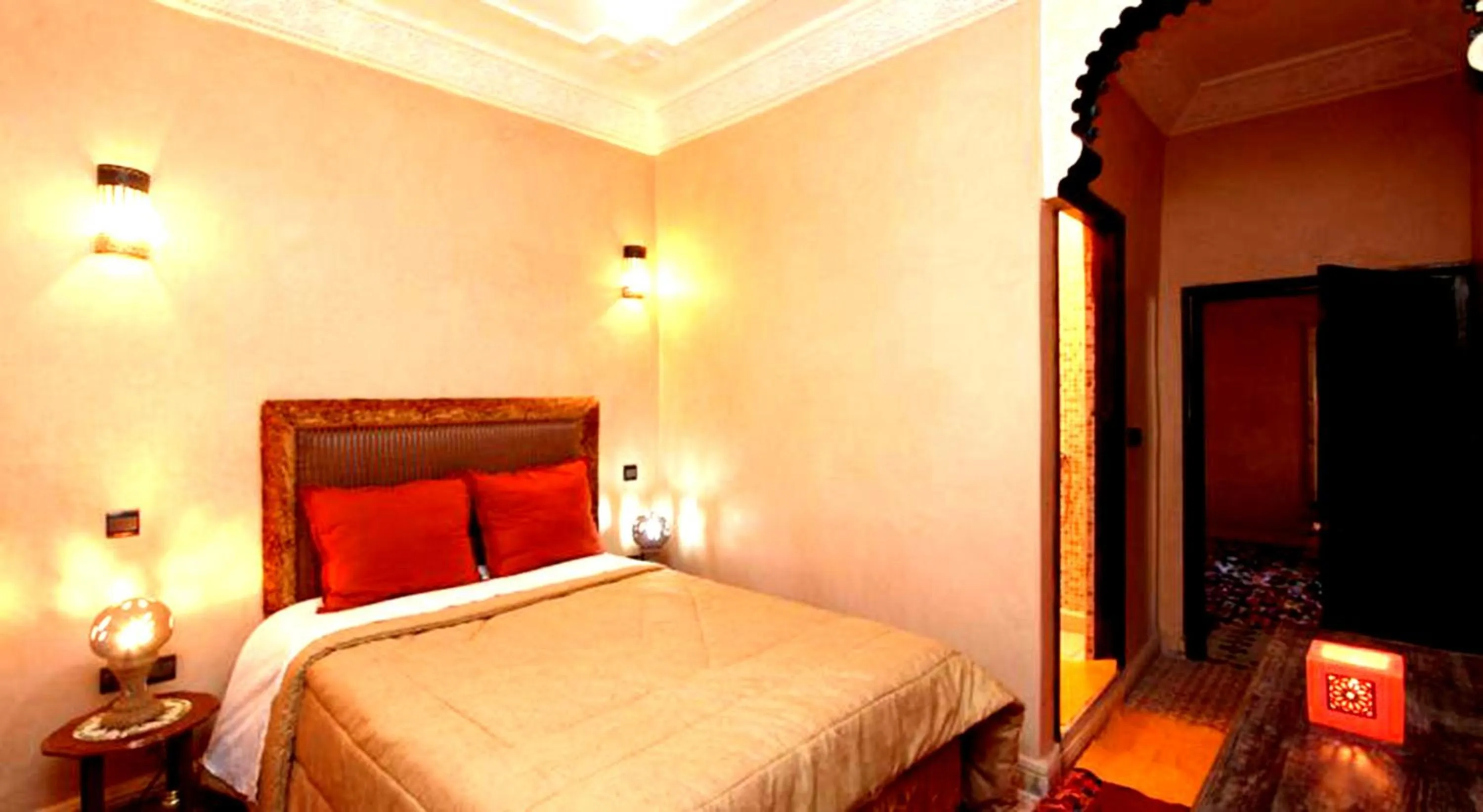 Photo of the whole room, Bed in Gite Tizi Mizik