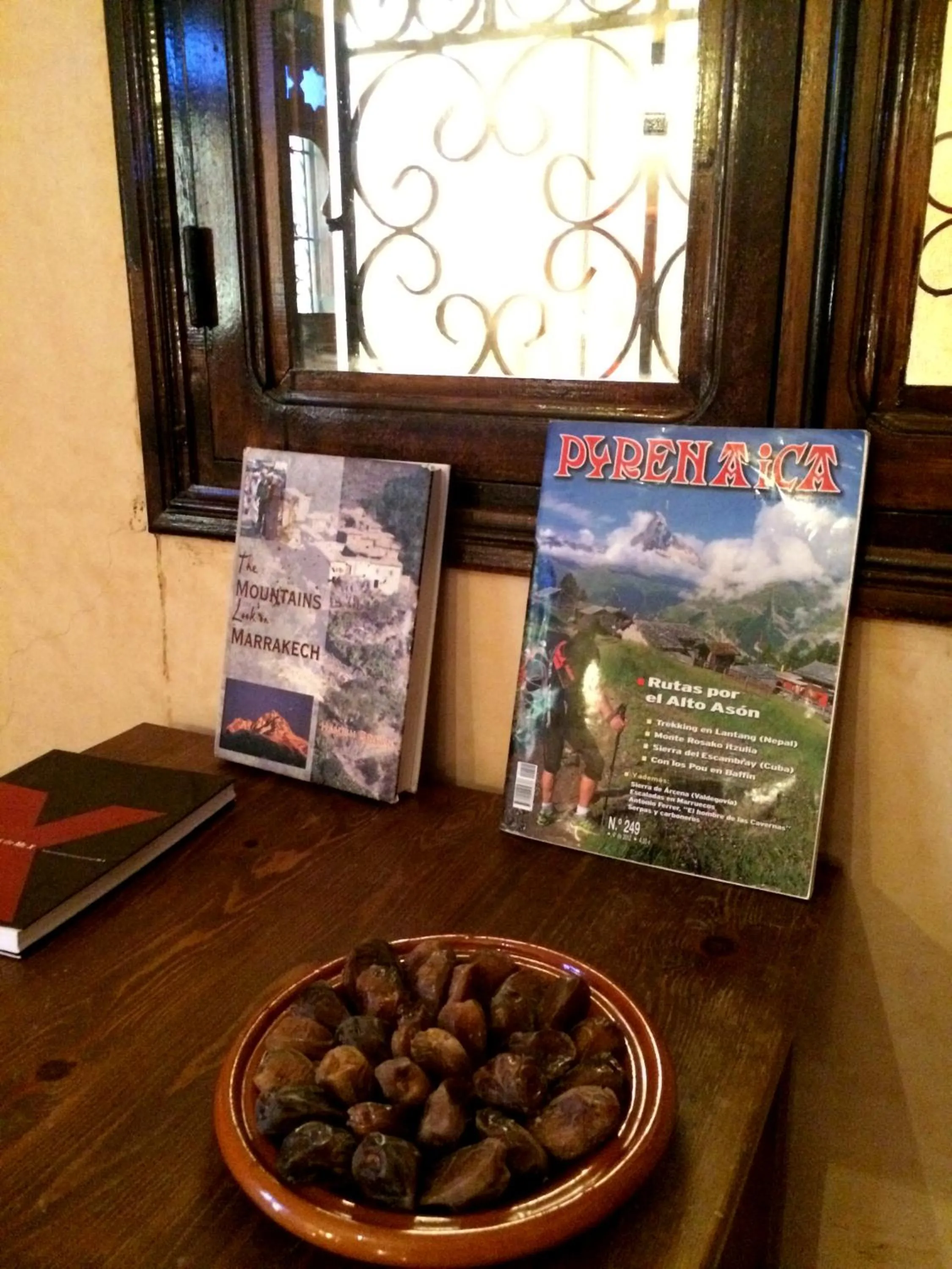 Decorative detail in Gite Tizi Mizik