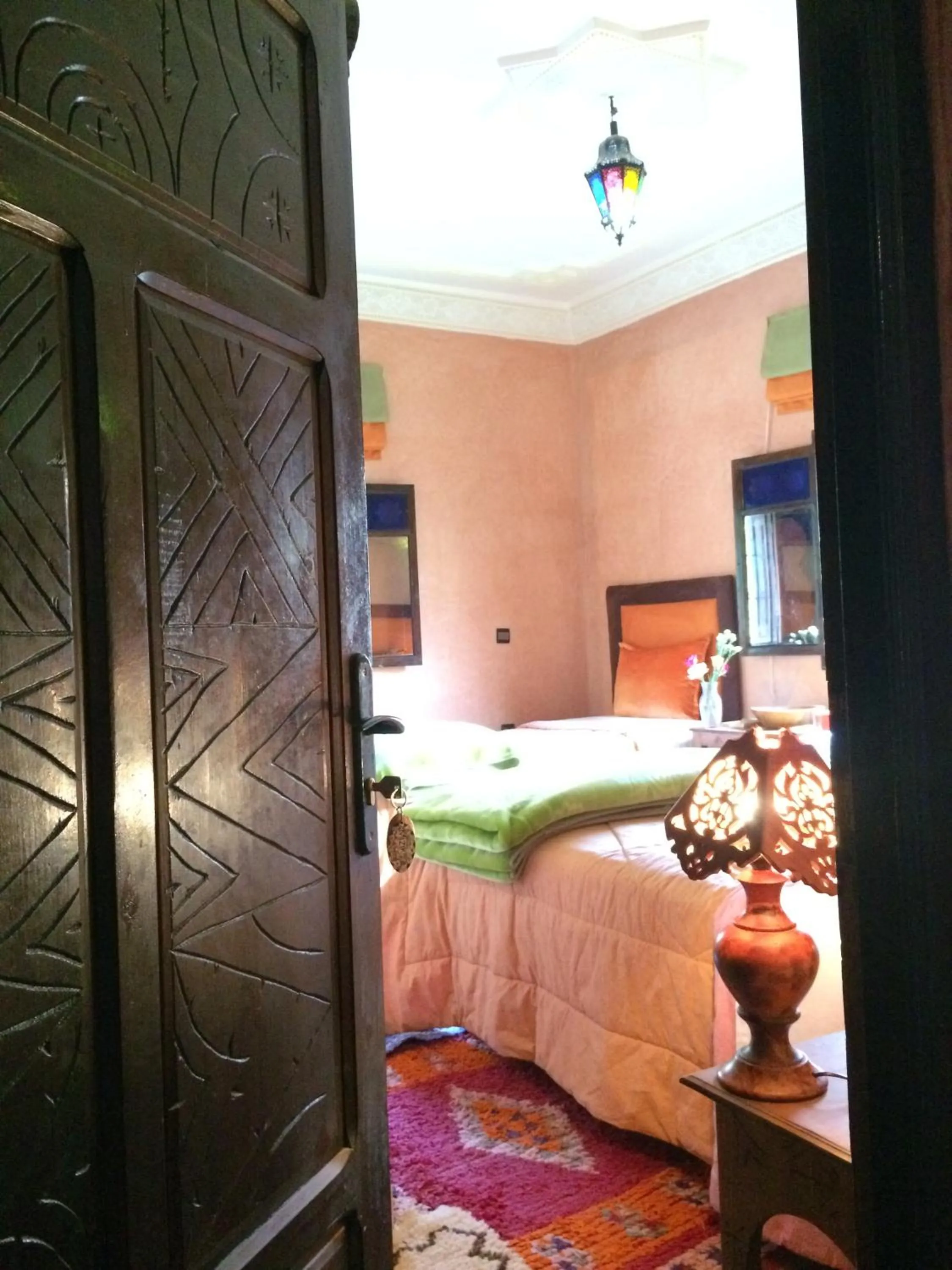 Bed in Gite Tizi Mizik