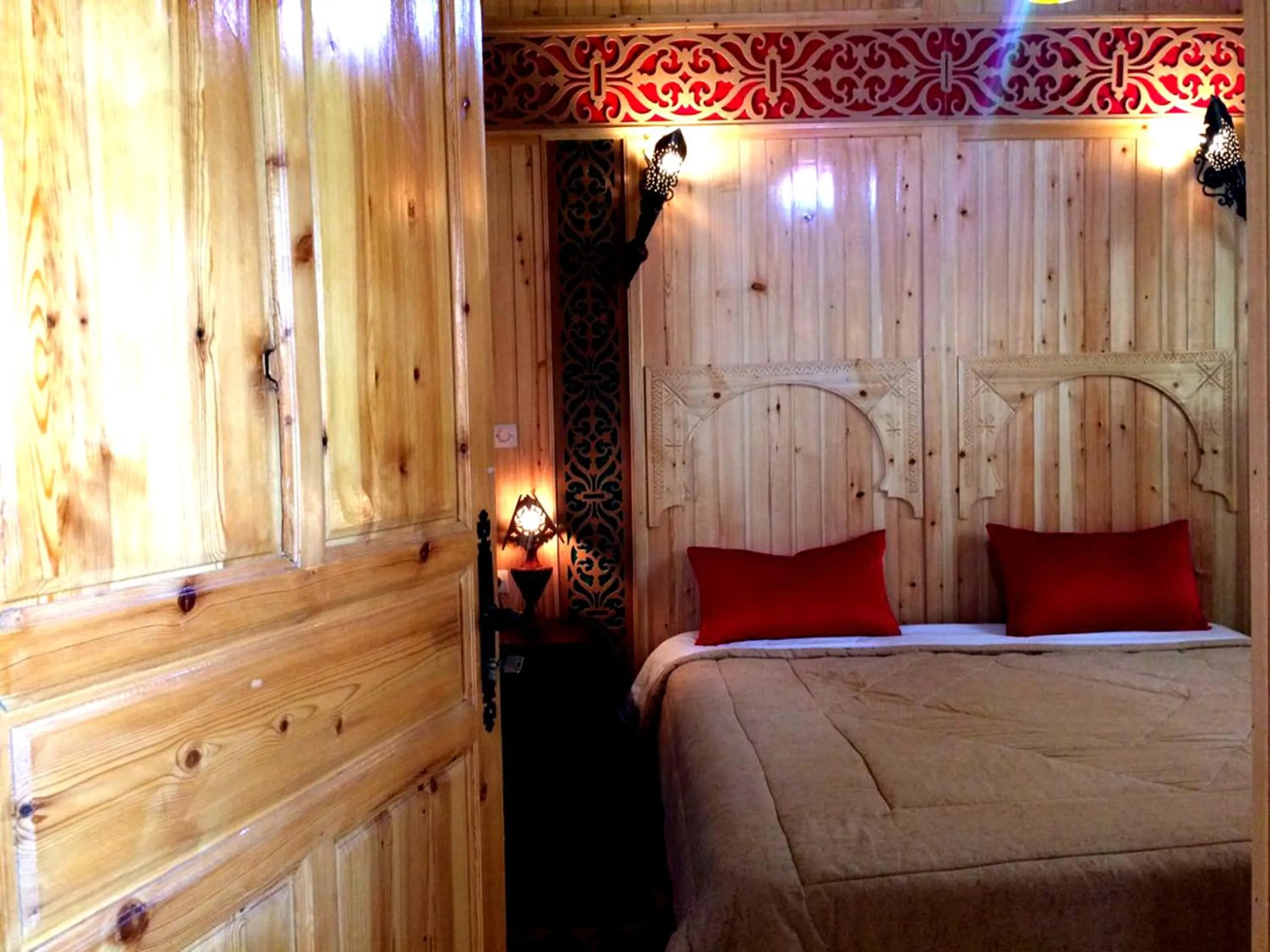 Bed in Gite Tizi Mizik