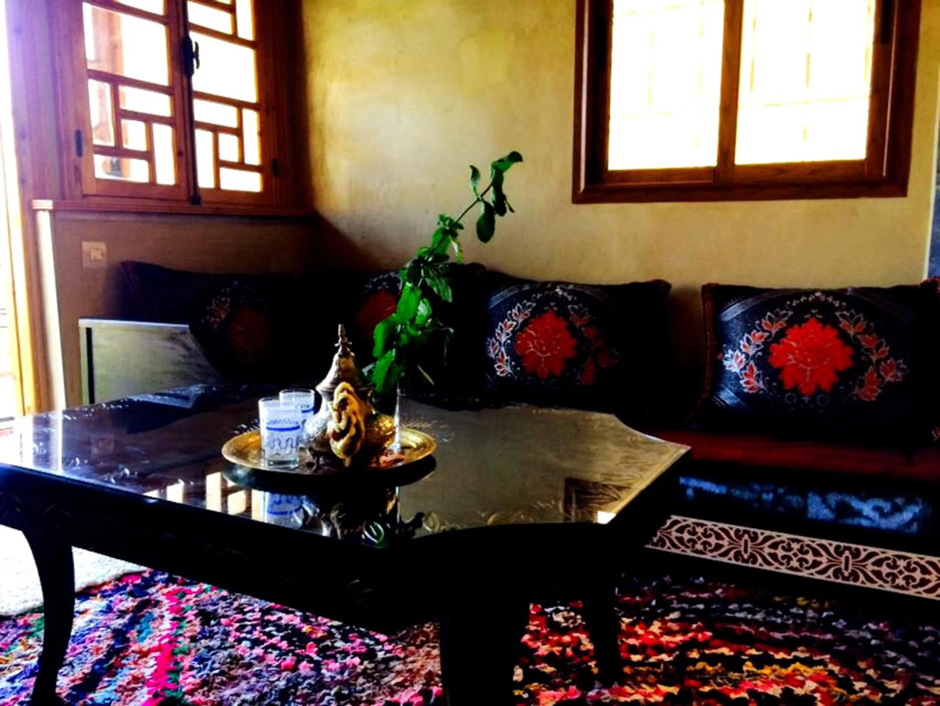 Living room in Gite Tizi Mizik