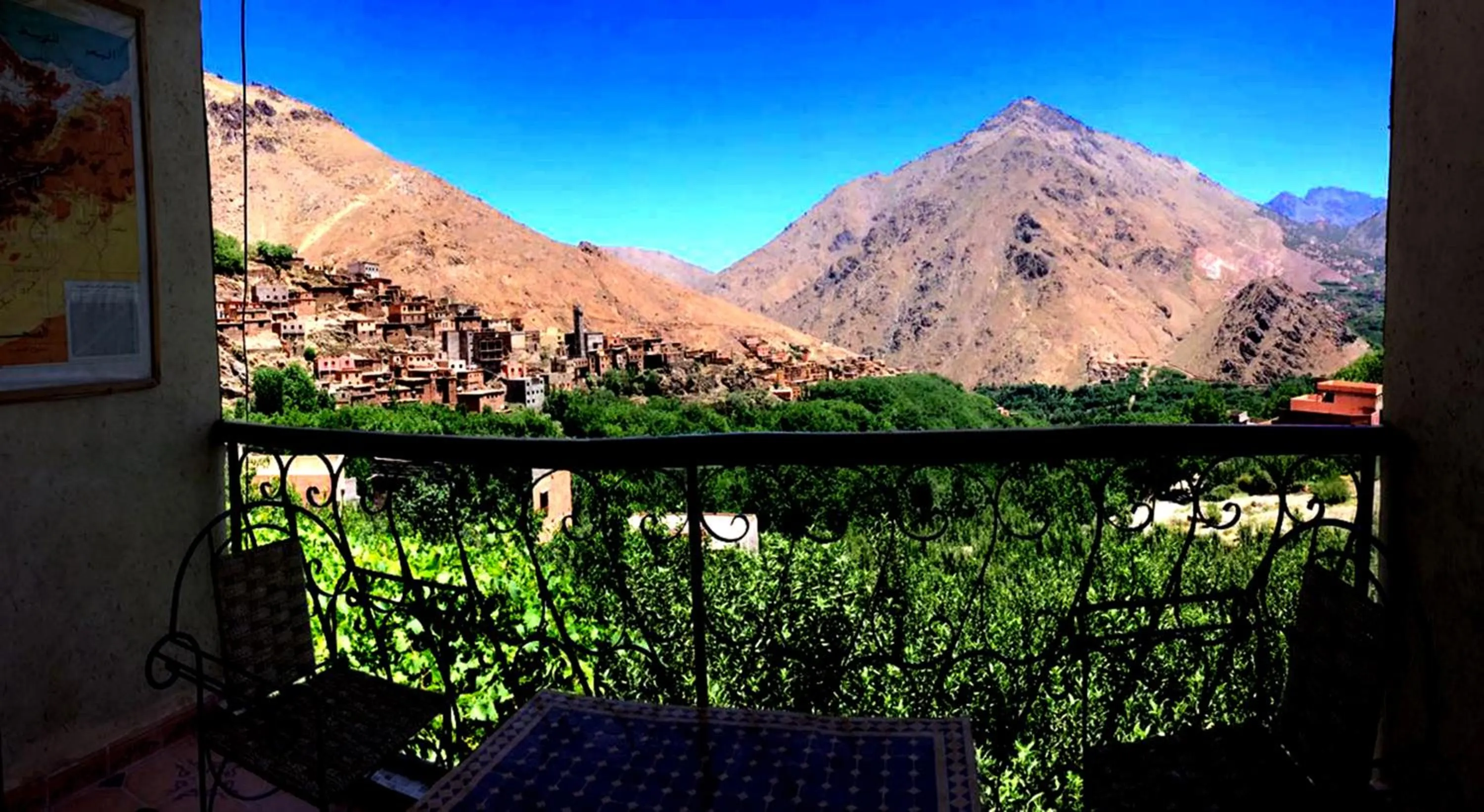 Balcony/Terrace in Gite Tizi Mizik