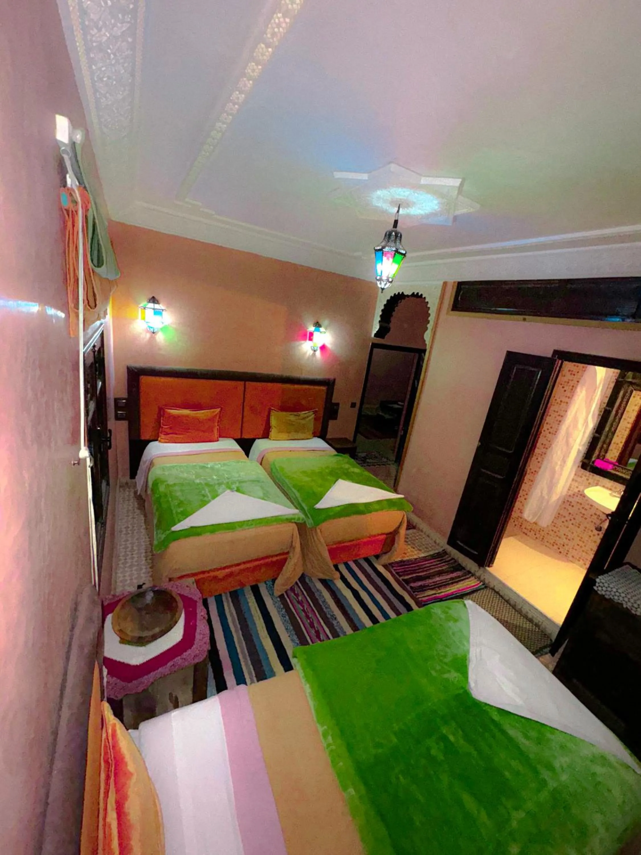 Bathroom, Bed in Gite Tizi Mizik