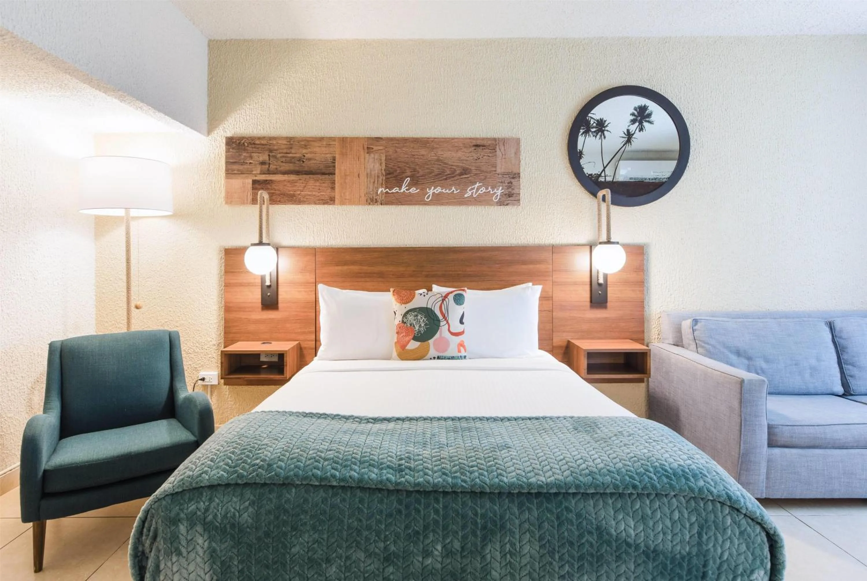 Photo of the whole room, Bed in Wyndham Palmas Beach and Golf Boutique Resort