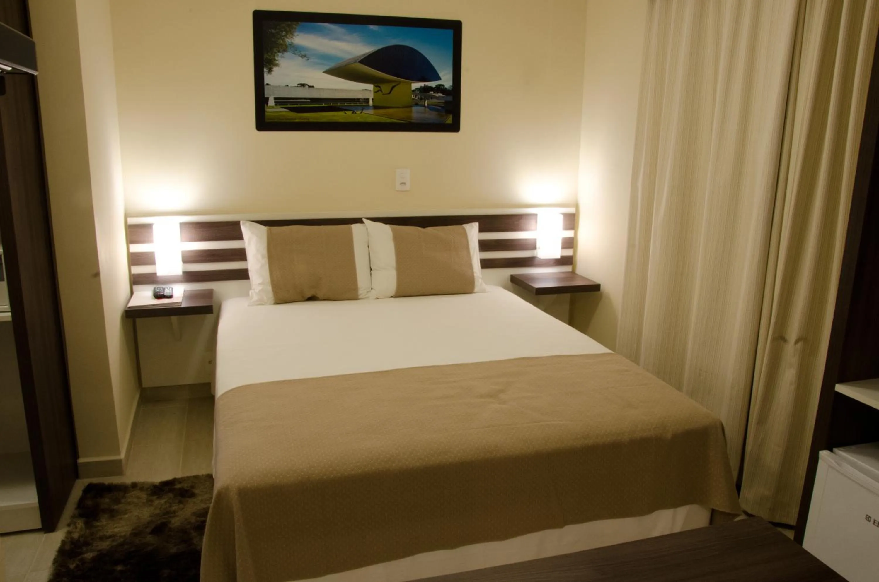 Bedroom, Bed in Bristol Portal do Iguaçu Curitiba Aeroporto