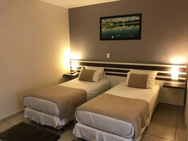 Bedroom, Bed in Bristol Portal do Iguaçu Curitiba Aeroporto