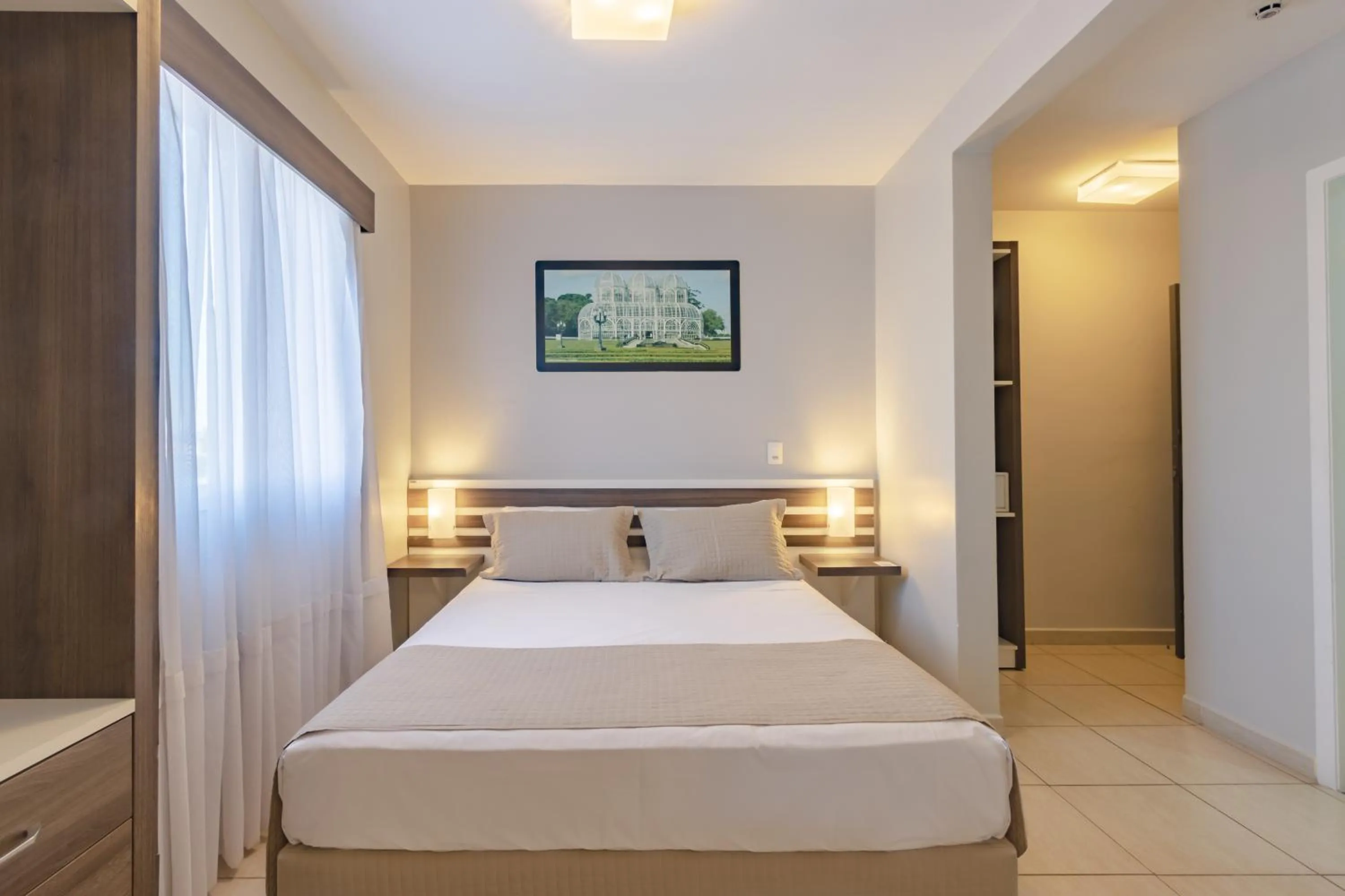 Bedroom, Bed in Bristol Portal do Iguaçu Curitiba Aeroporto