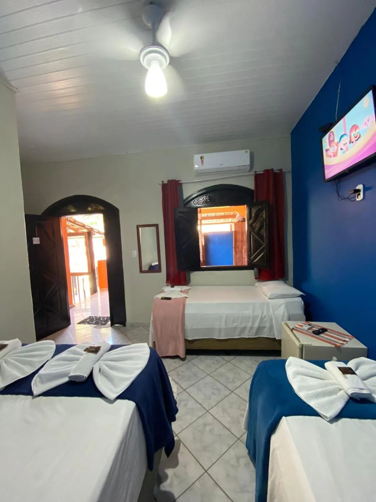 Quadruple Room in Pousada Doce Abiu