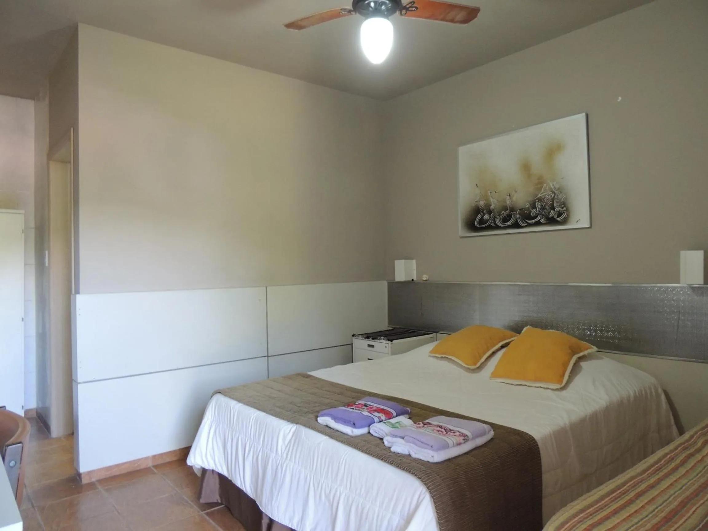 Bed in Pousada Juriti - Eco Hotel