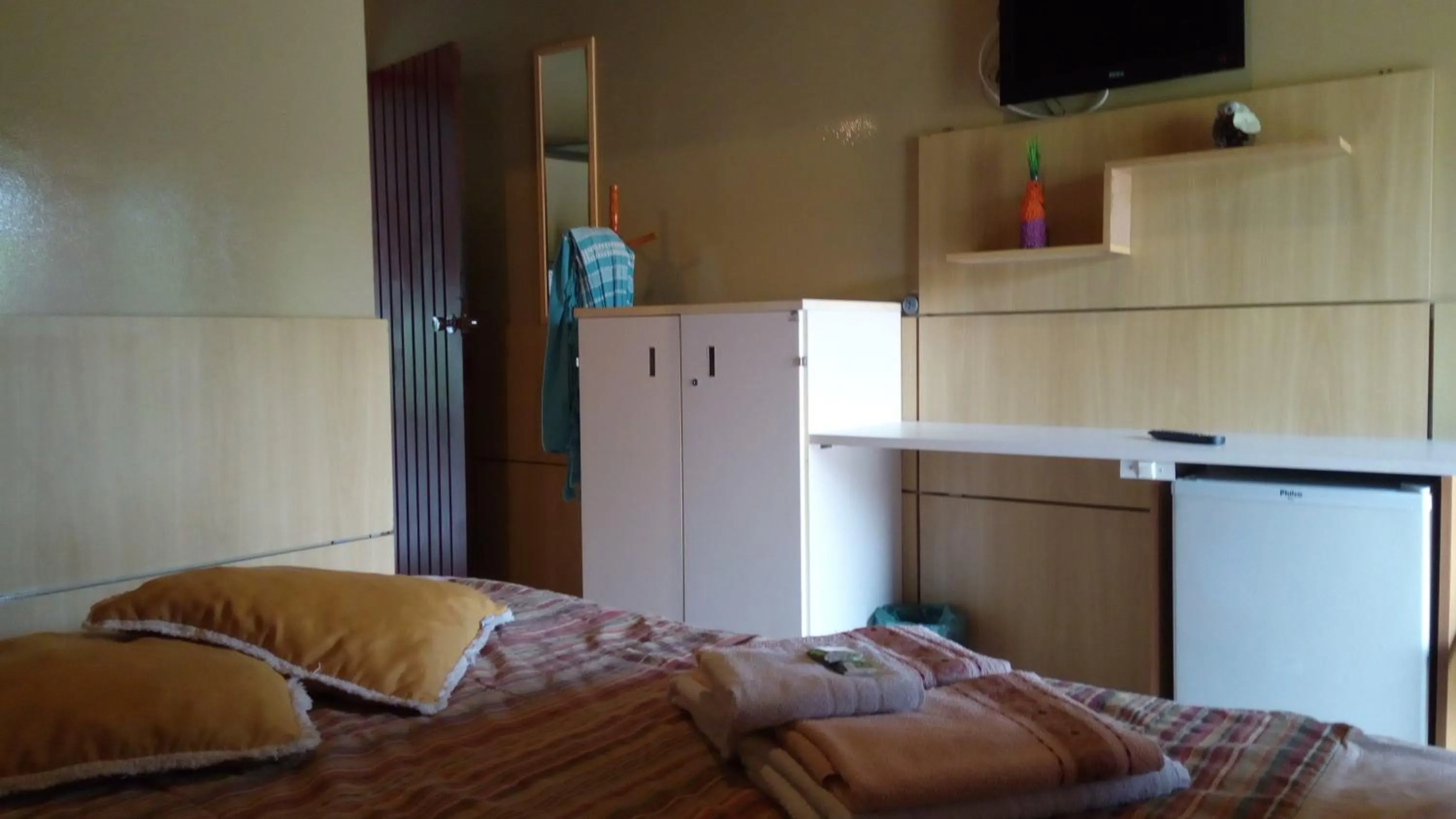 Bed in Pousada Juriti - Eco Hotel