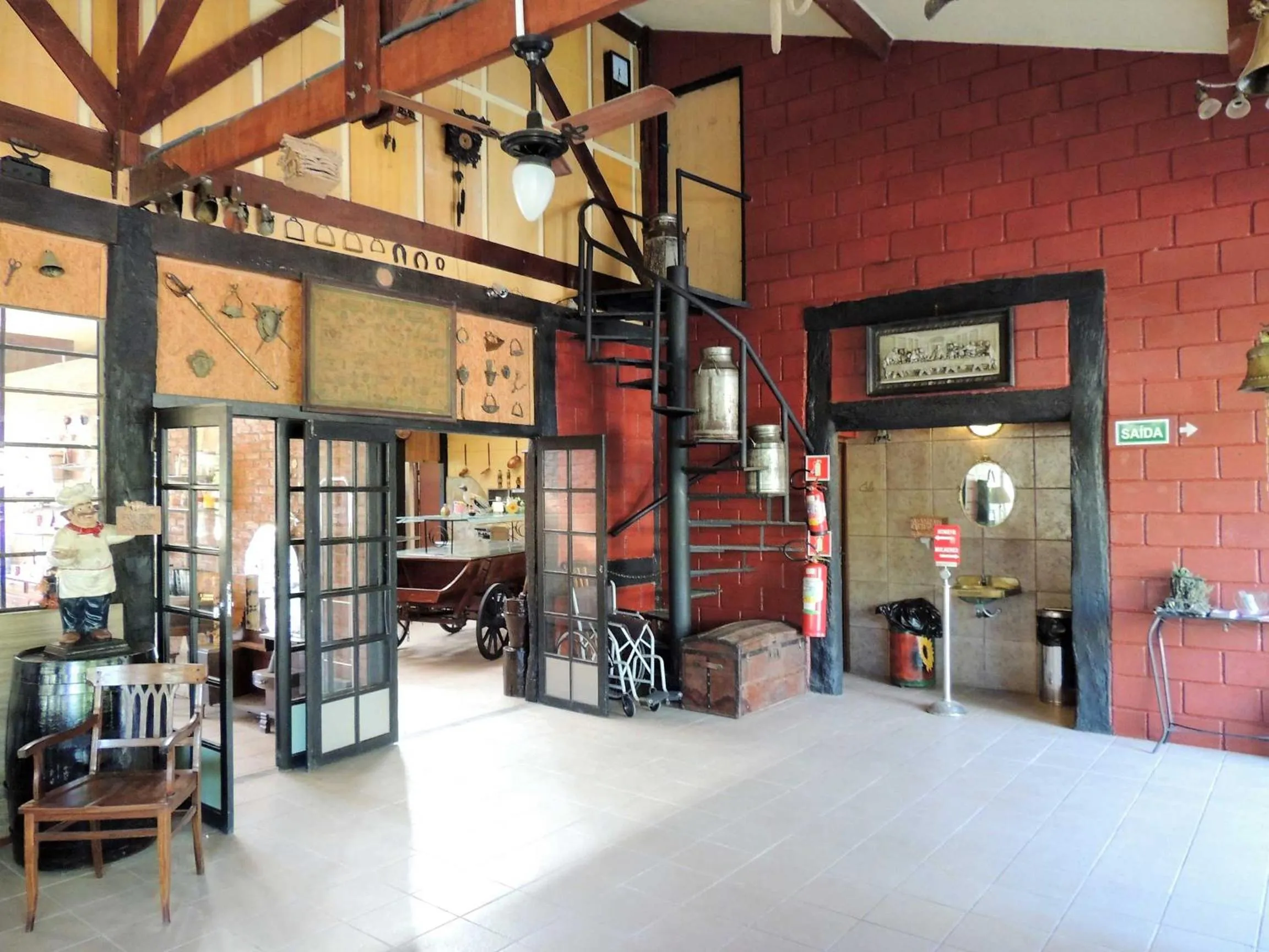 Lobby or reception in Pousada Juriti - Eco Hotel