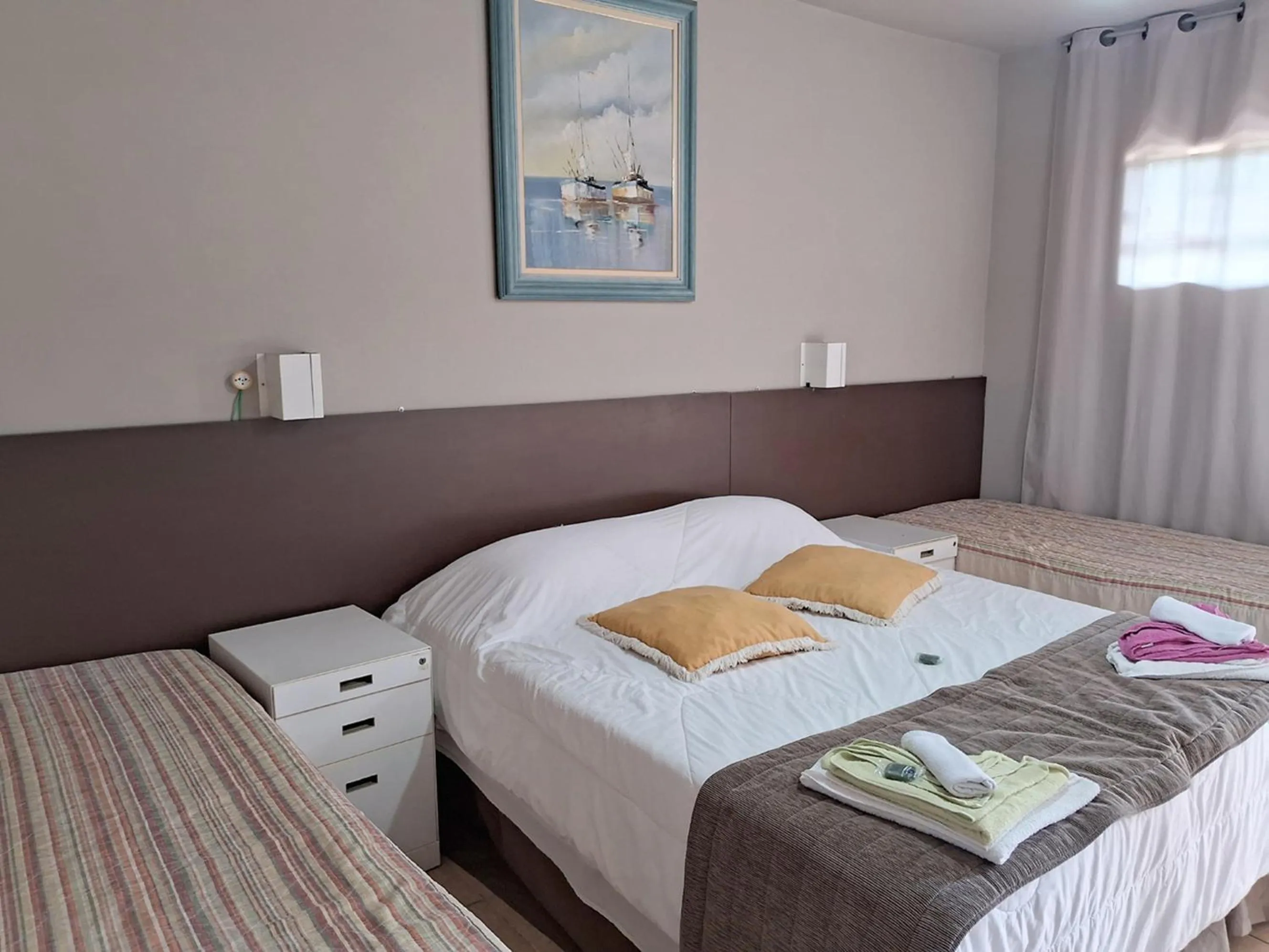 Bed in Pousada Juriti - Eco Hotel