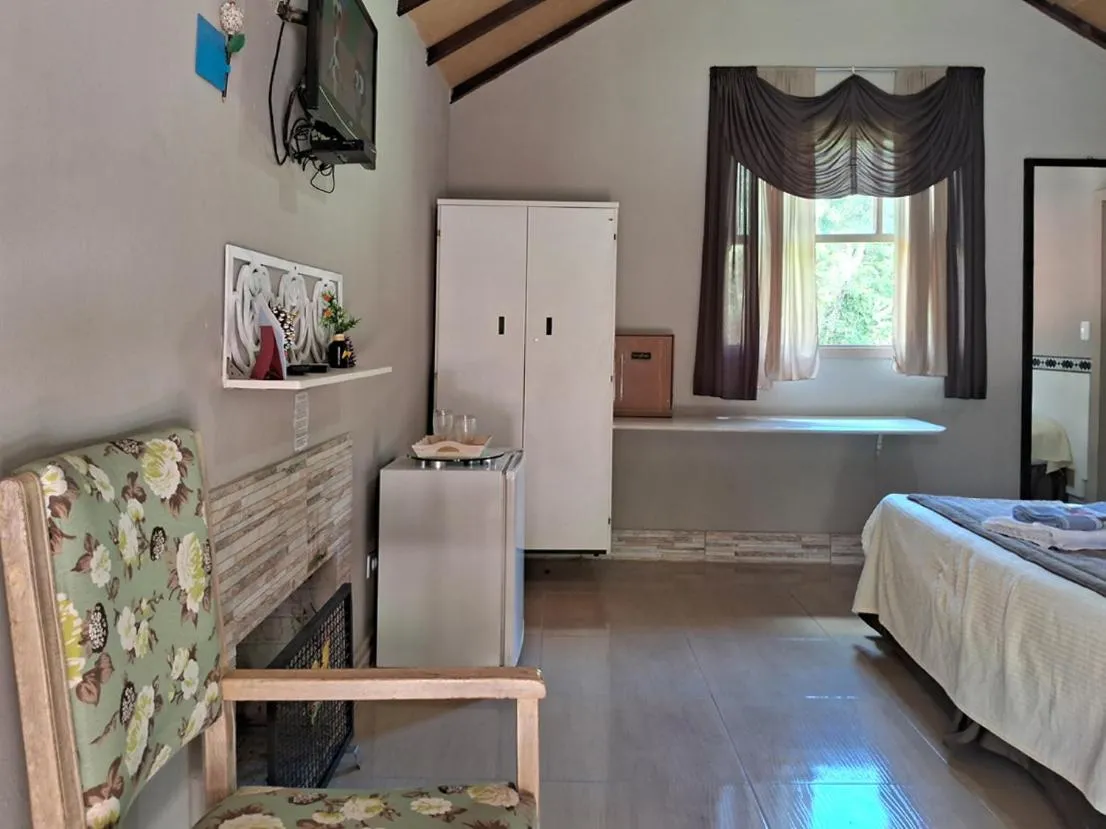 Bed in Pousada Juriti - Eco Hotel