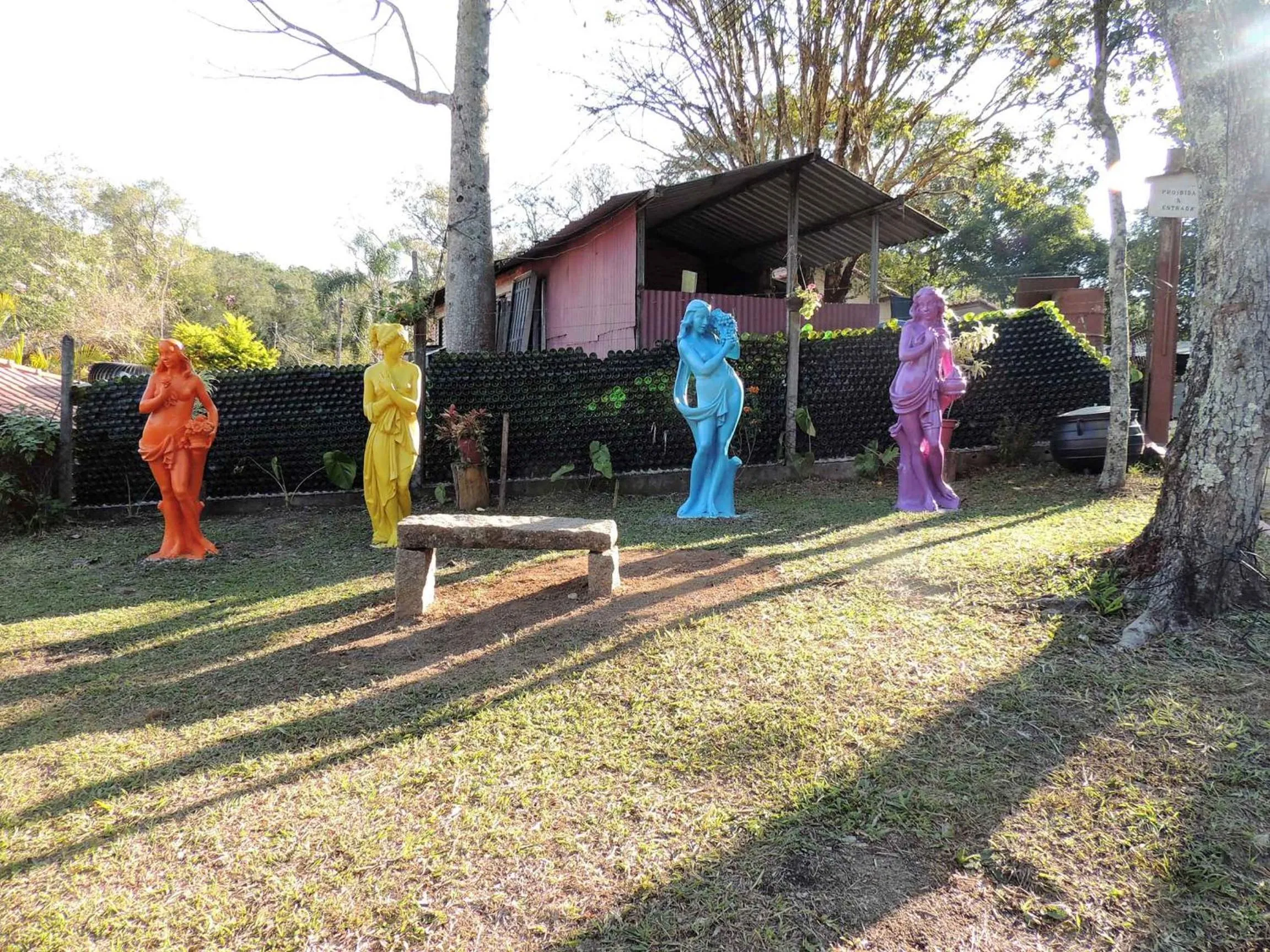 Garden in Pousada Juriti - Eco Hotel