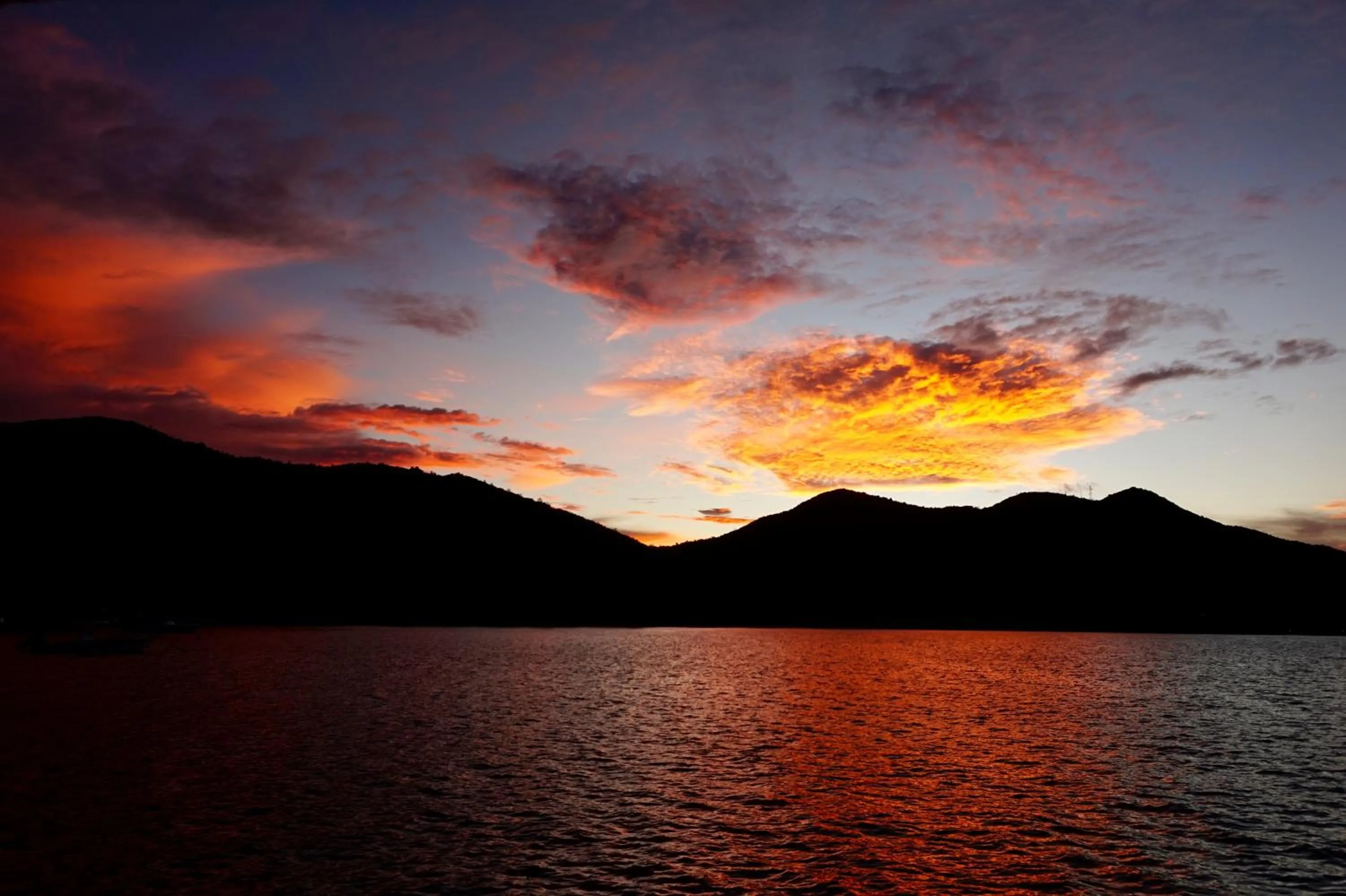 Sunset in La Saline