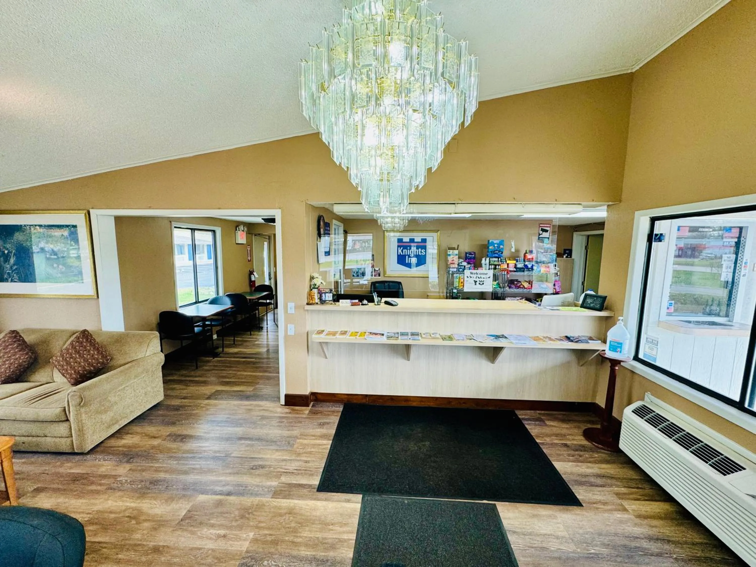 Lobby or reception in Knights Inn Bridgeport Frankenmuth