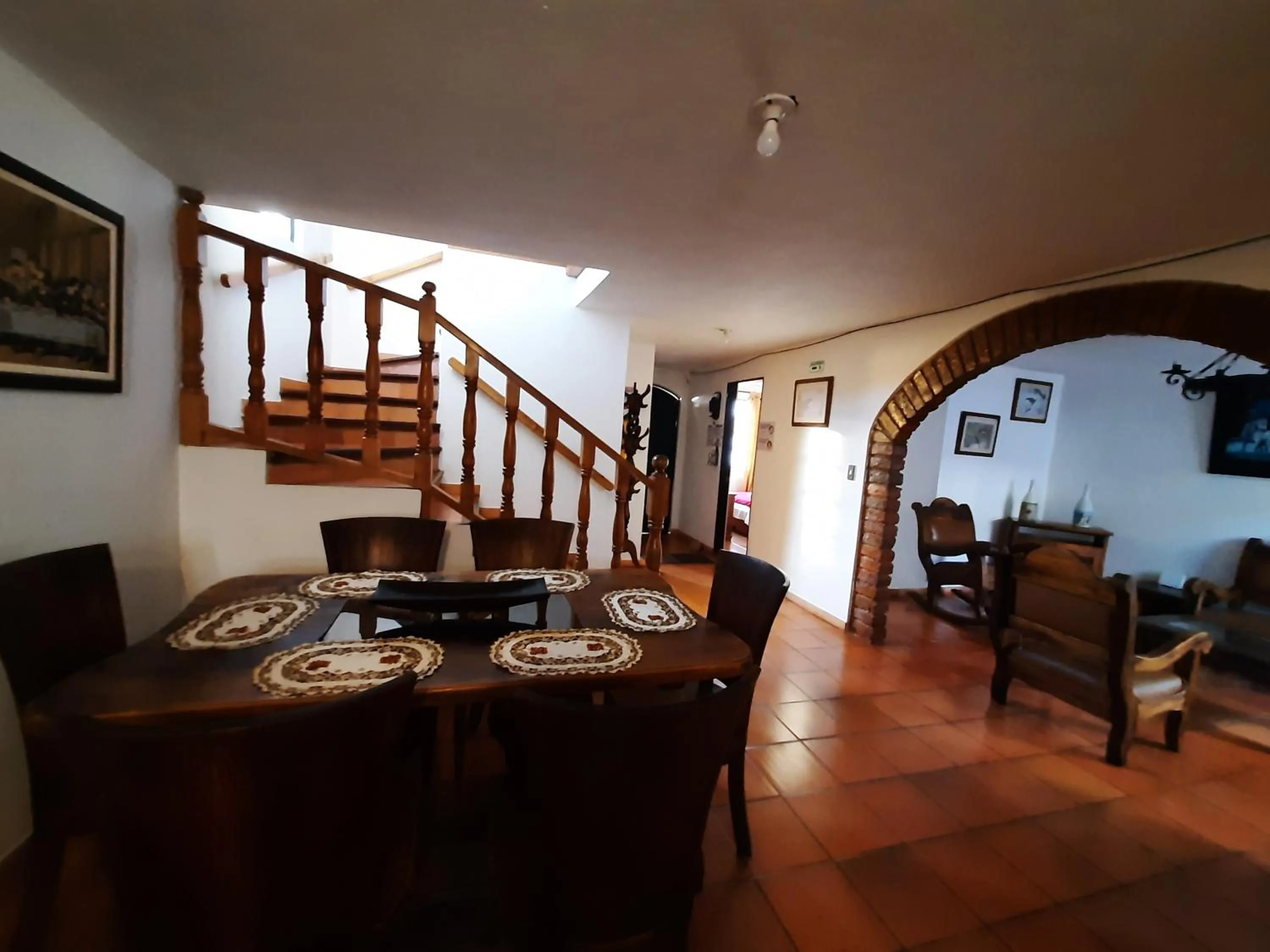 Living room in Aparta Hotel El Refugio de María