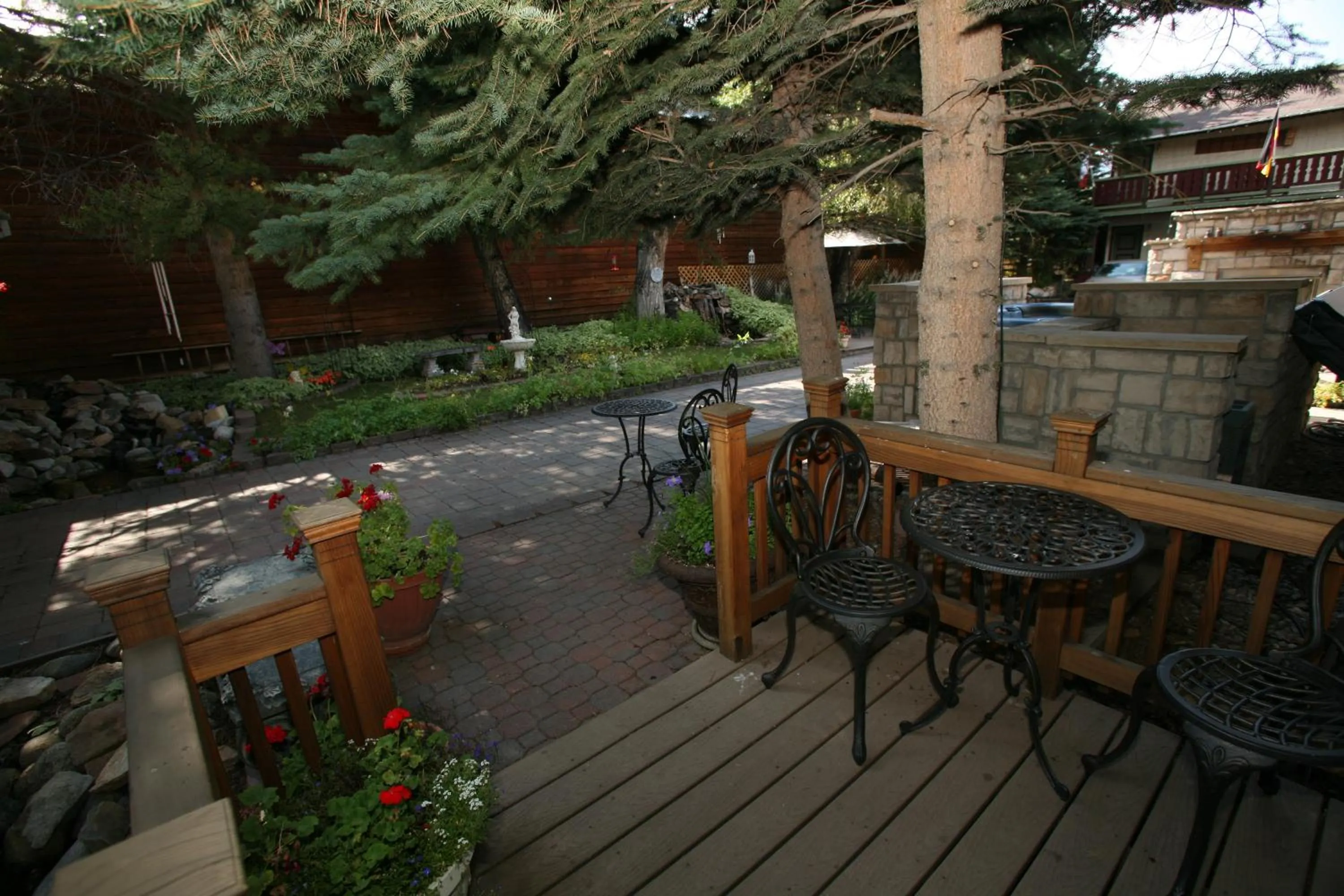 Patio in Frisco Lodge