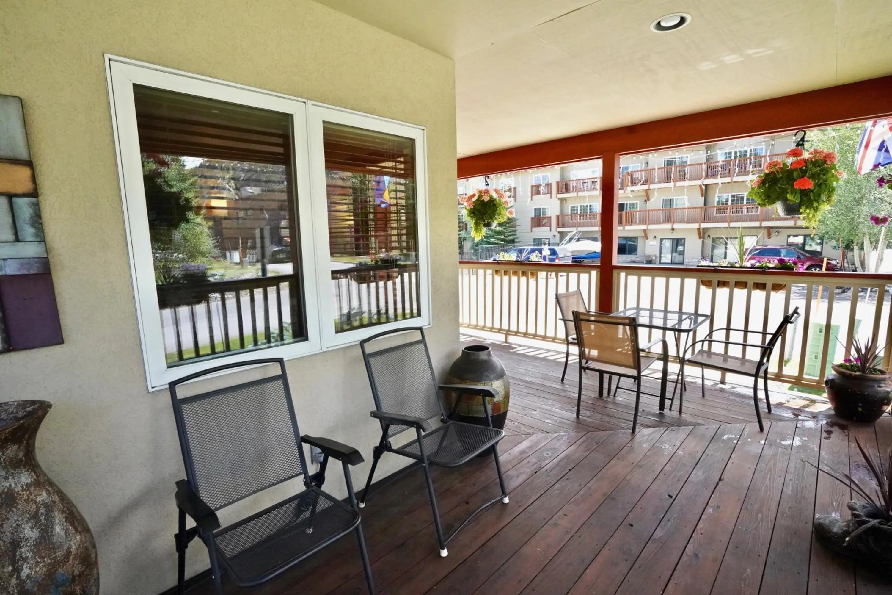 Balcony/Terrace in Frisco Inn on Galena