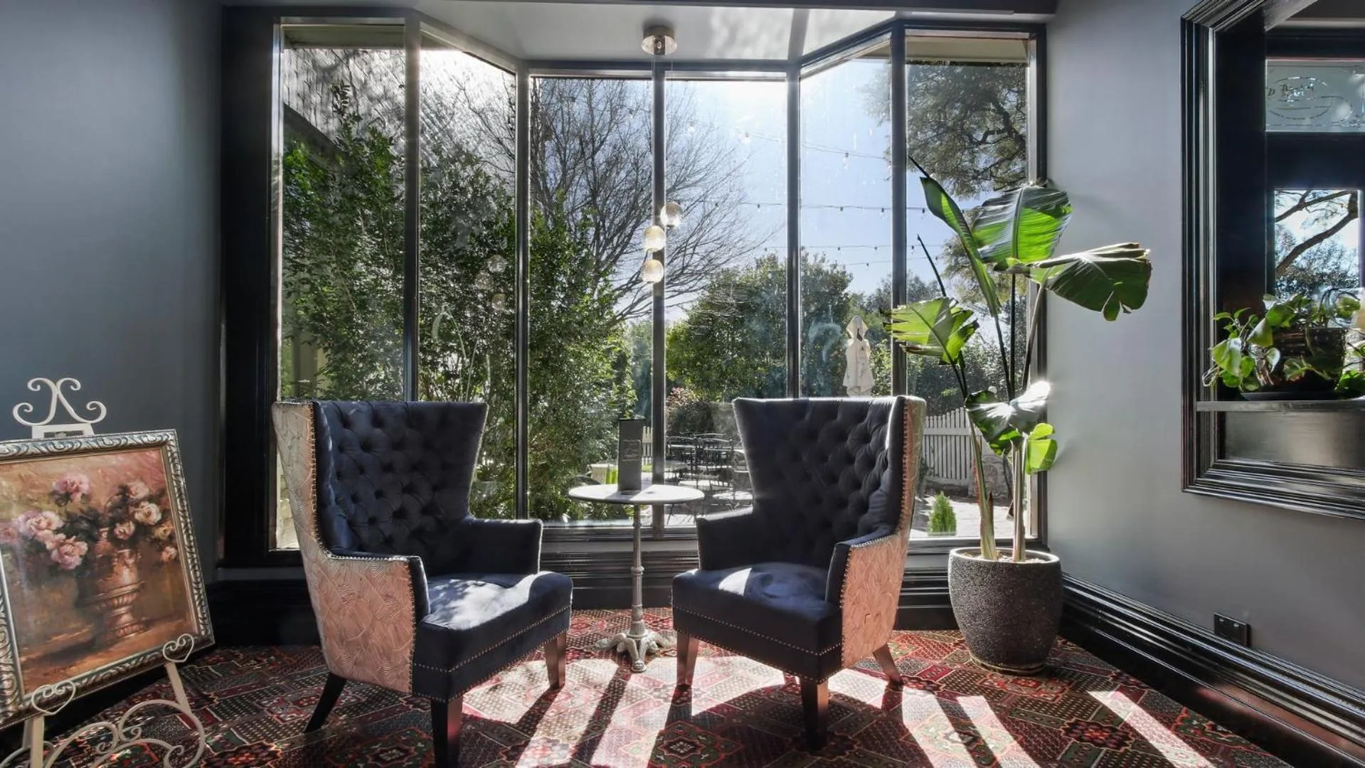 Seating area in The Riversleigh