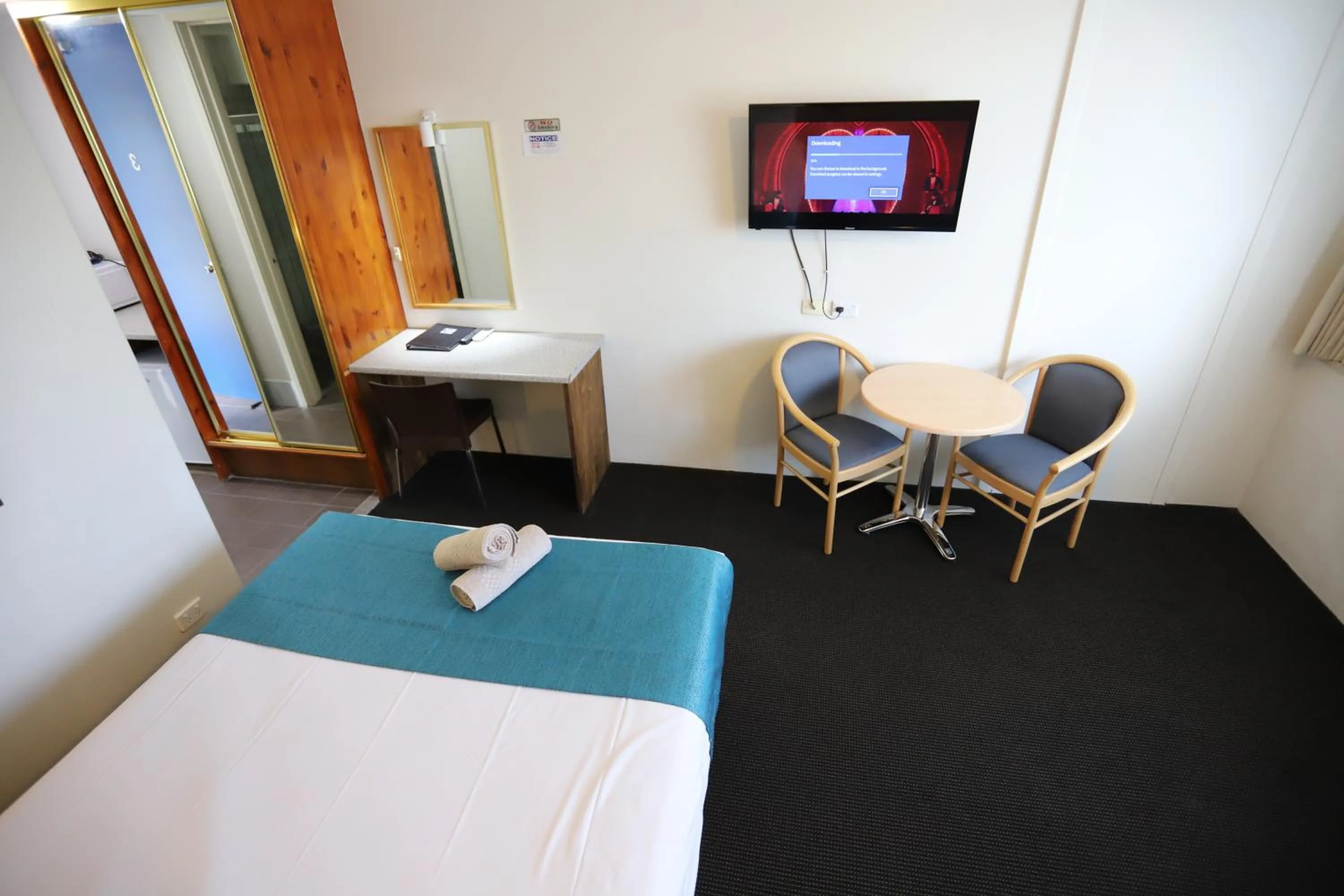 Bed in Citigate Motel Newcastle