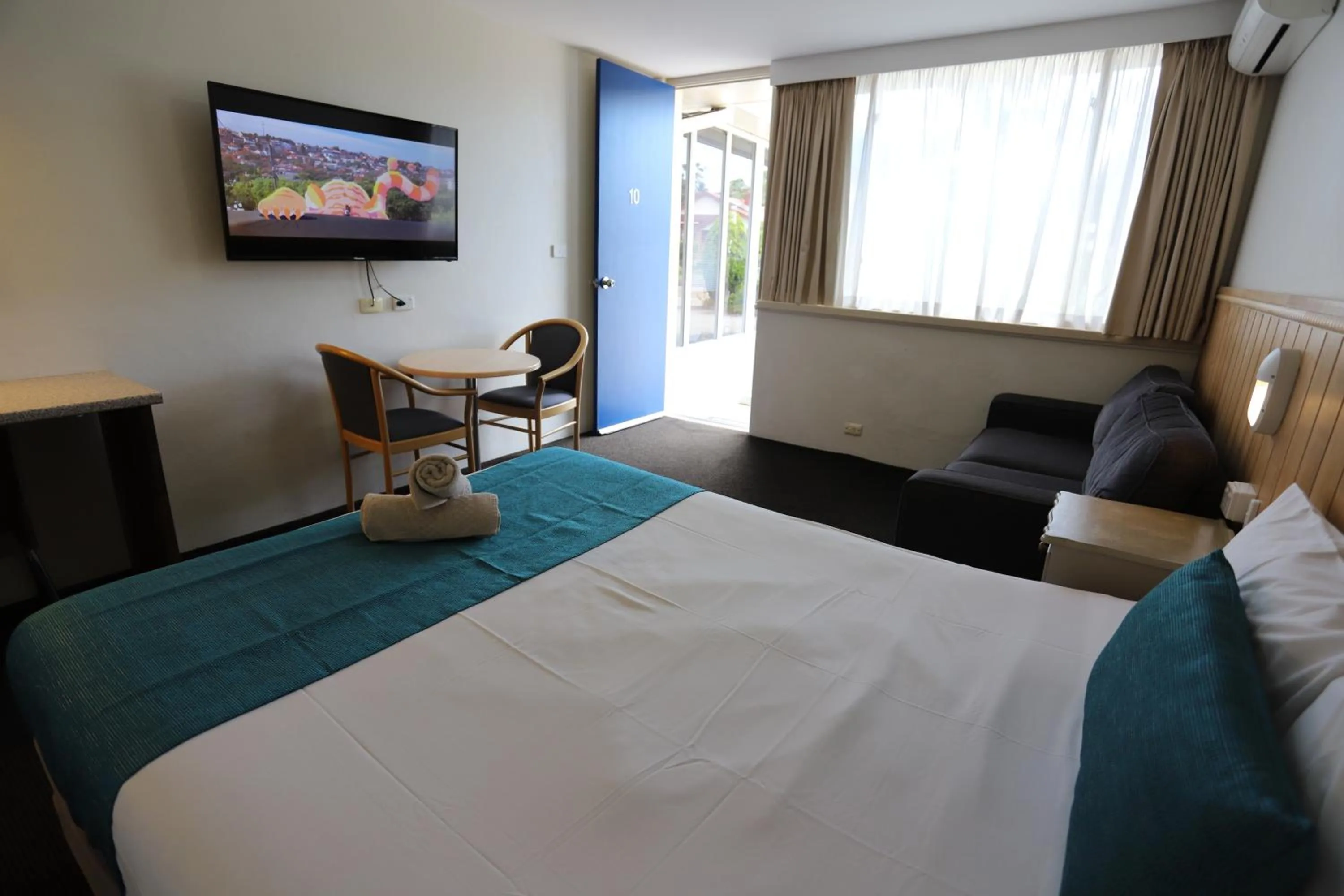 Bed in Citigate Motel Newcastle