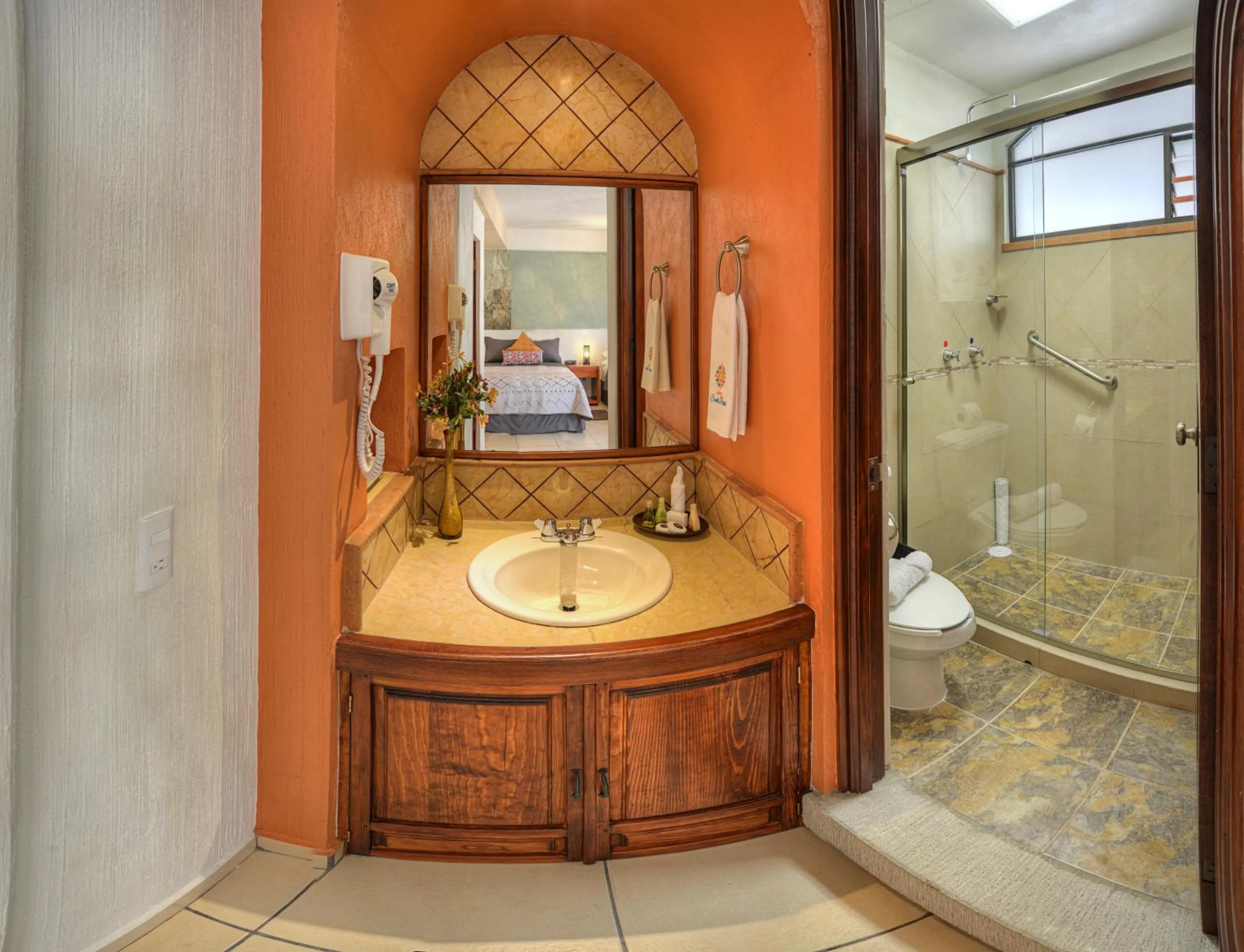 Bathroom in Hotel Santa Paula