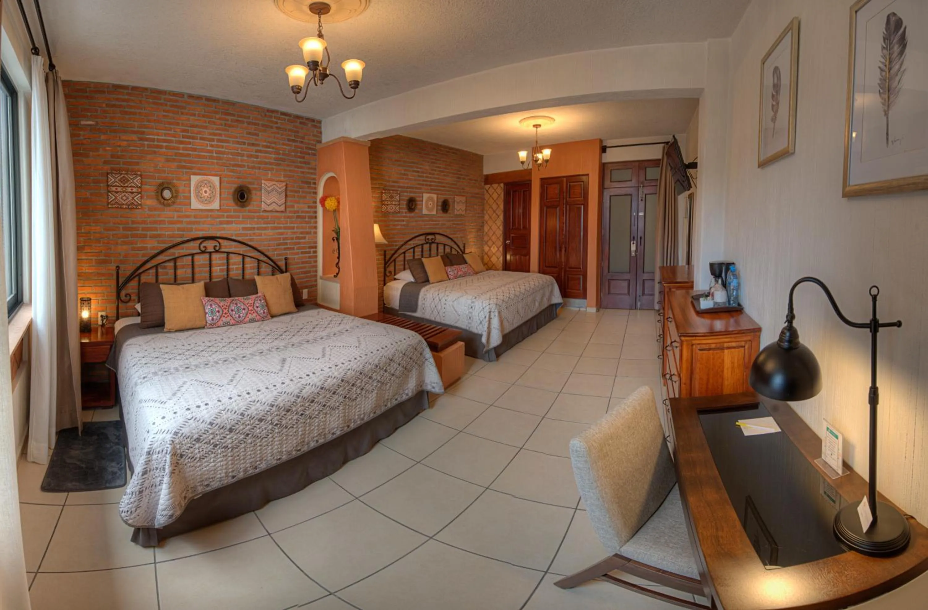 Bed in Hotel Santa Paula