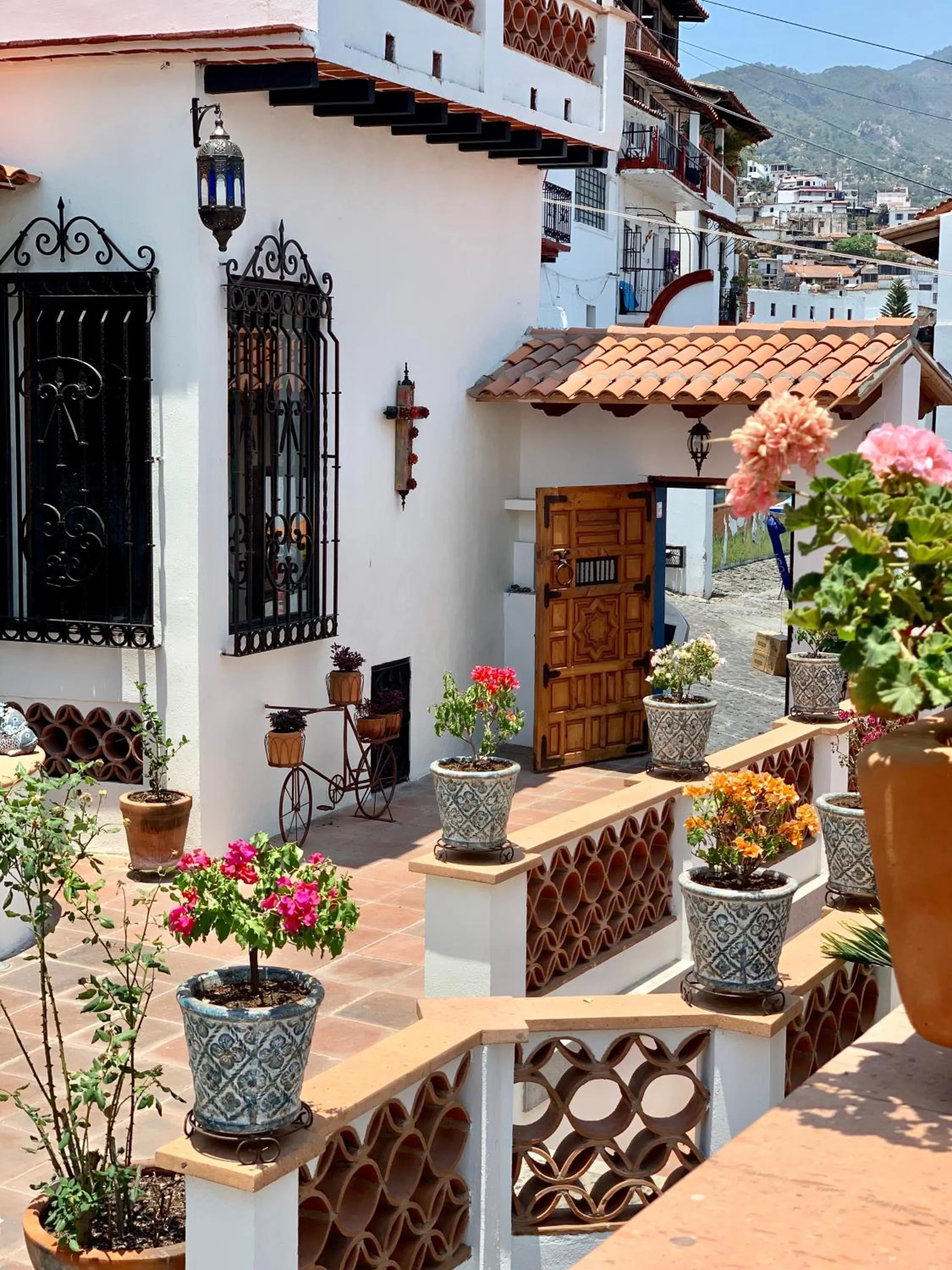 Facade/entrance in Hotel Santa Paula