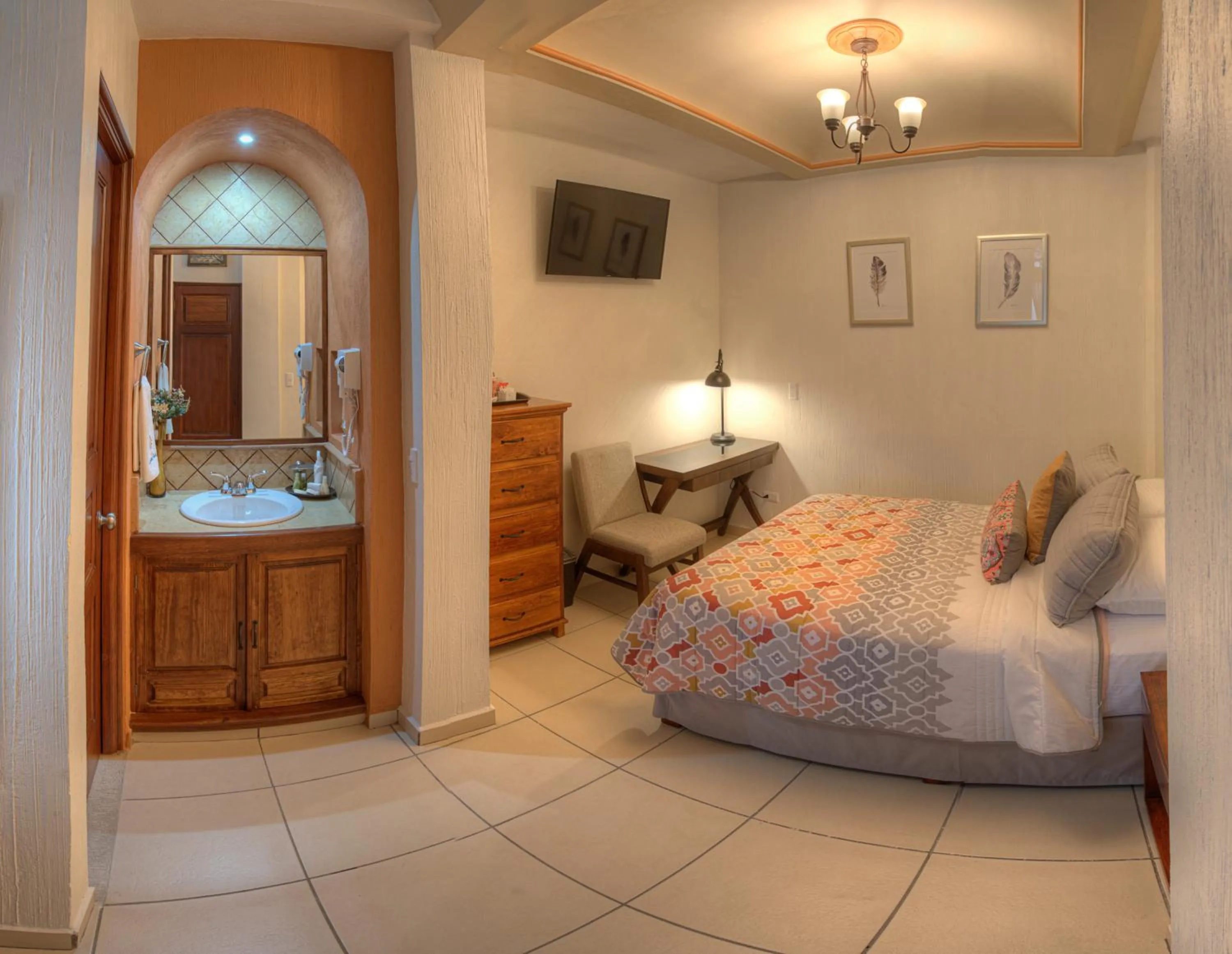 Photo of the whole room, Bed in Hotel Santa Paula