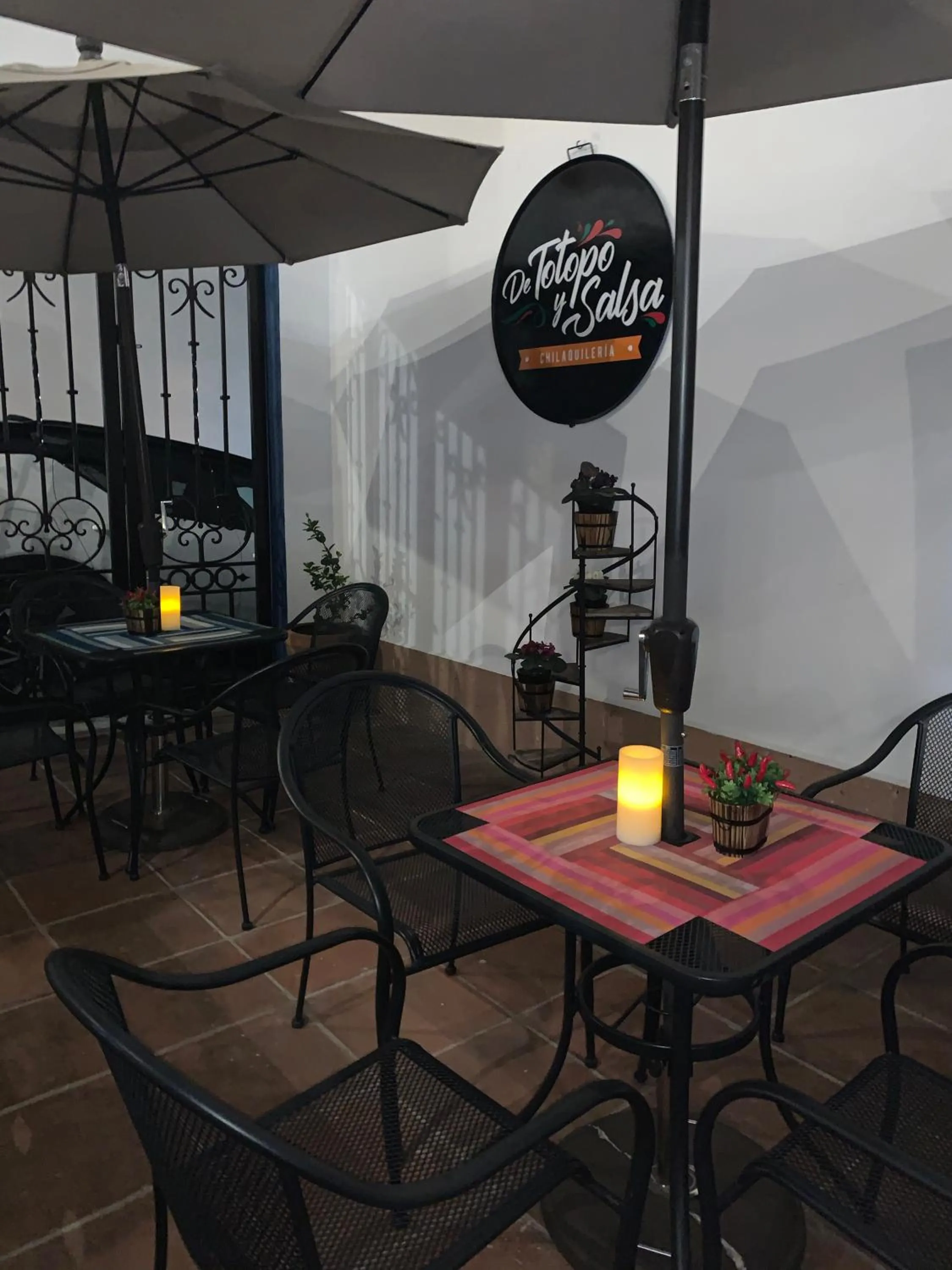 Patio in Hotel Santa Paula