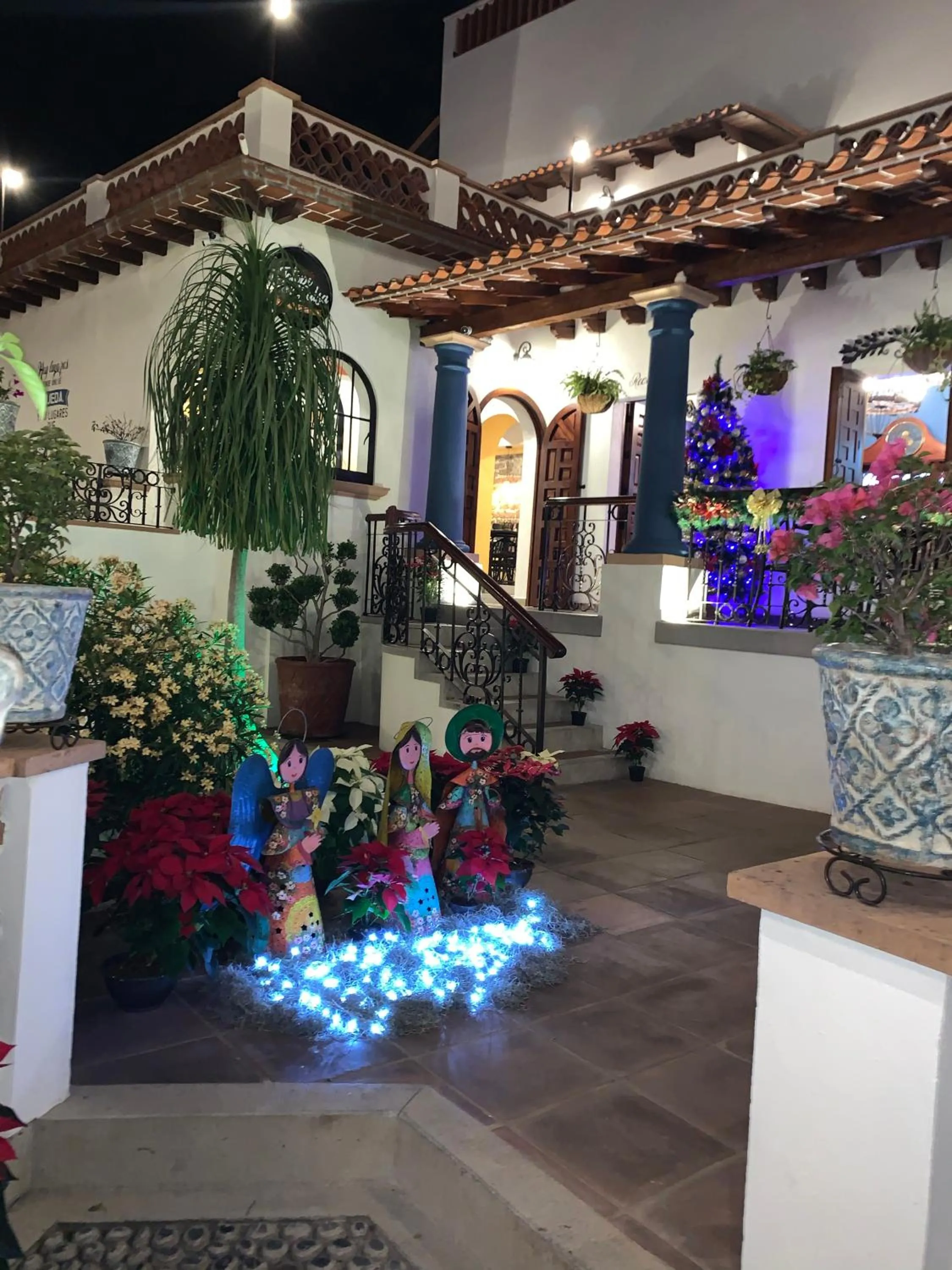 Patio in Hotel Santa Paula