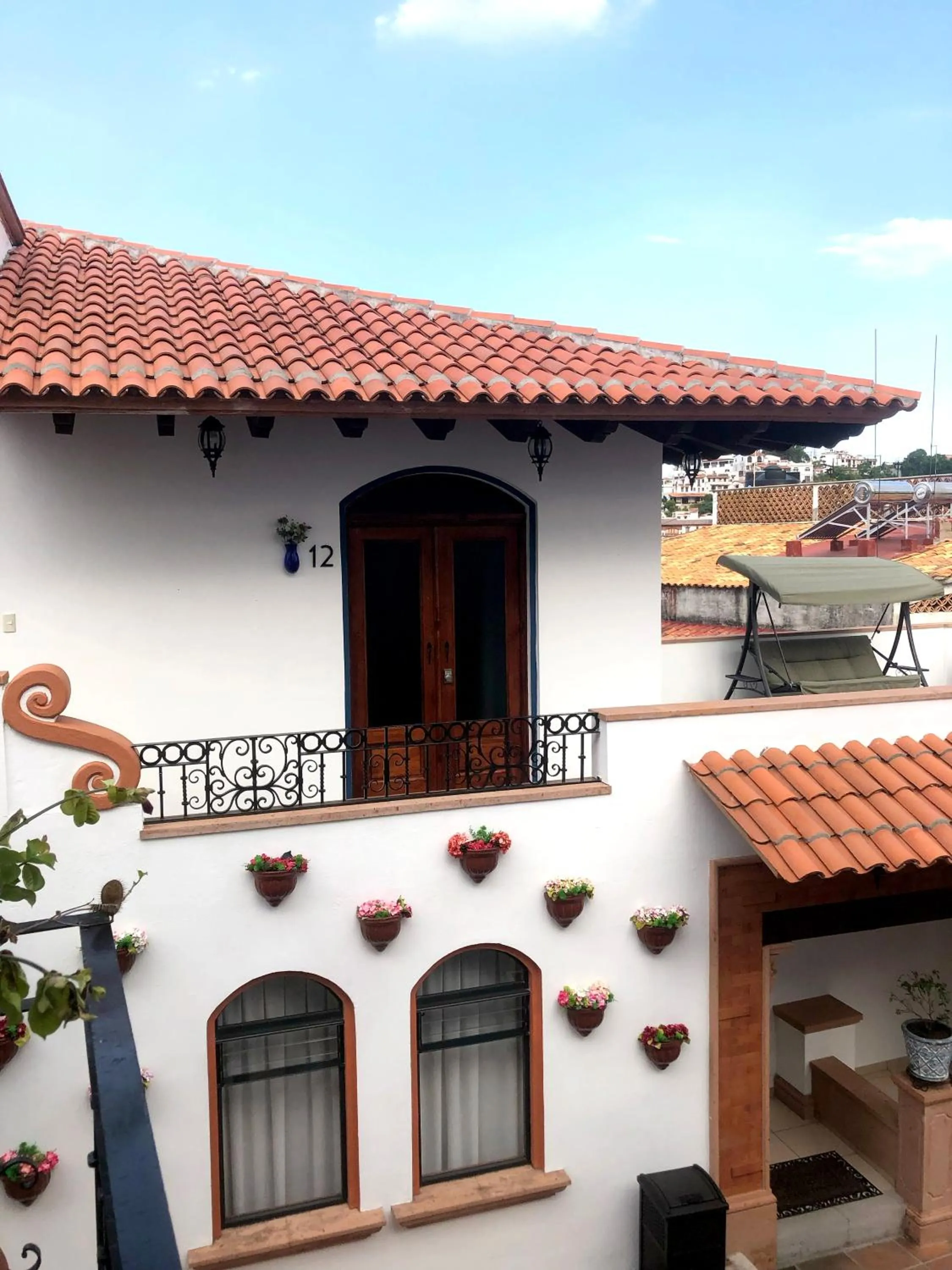 Balcony/Terrace in Hotel Santa Paula